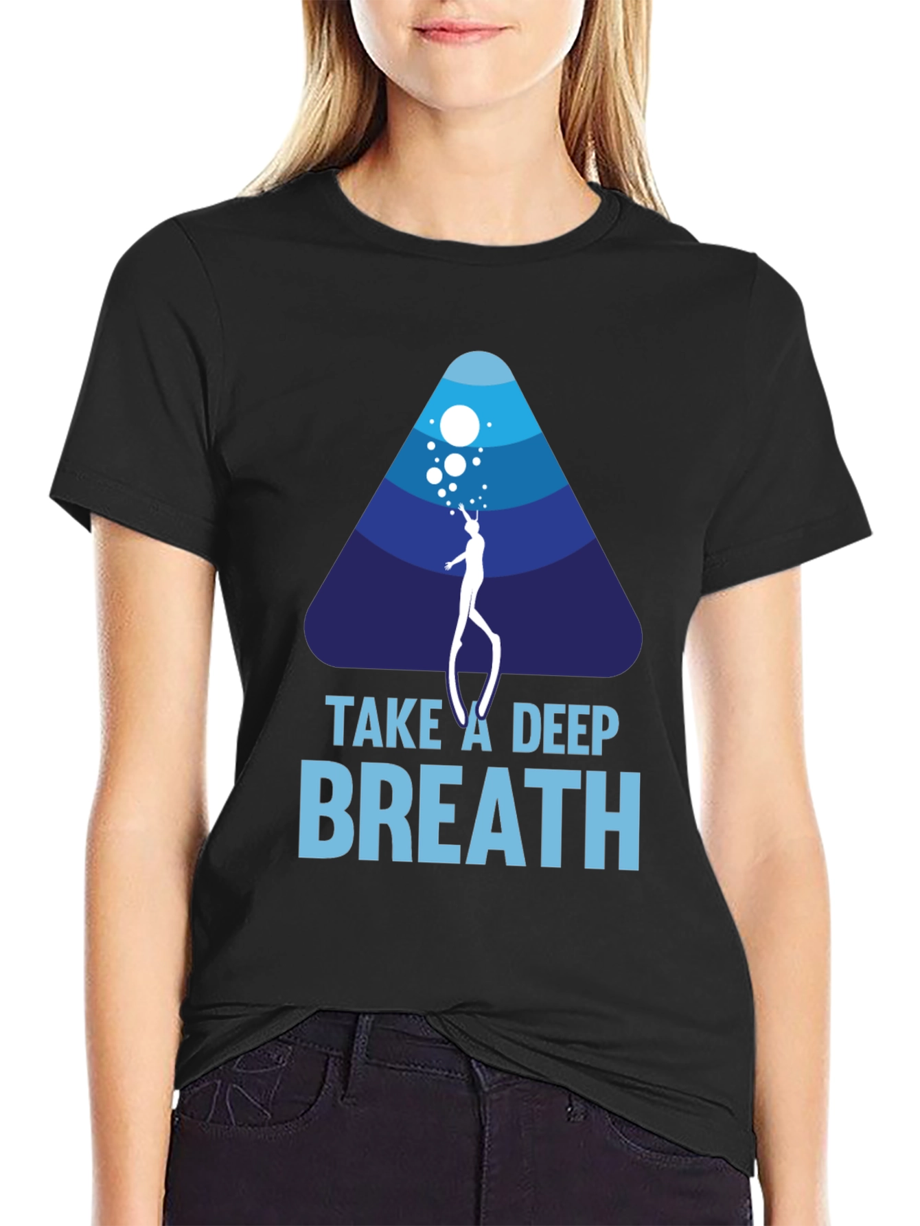 Take A Deep Breath Scuba Diving T-Shirt