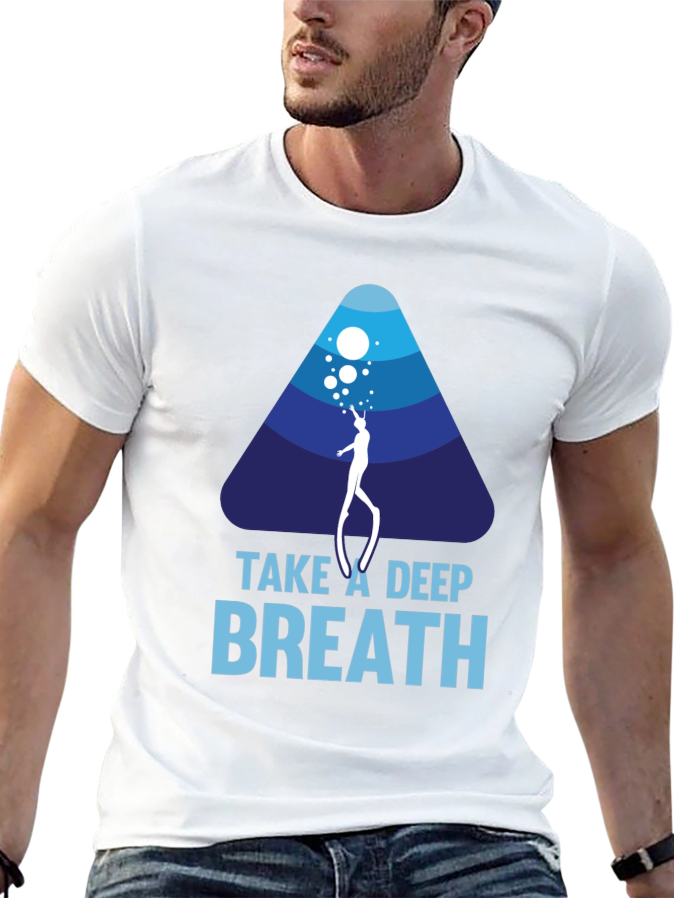 Take A Deep Breath Scuba Diving T-Shirt