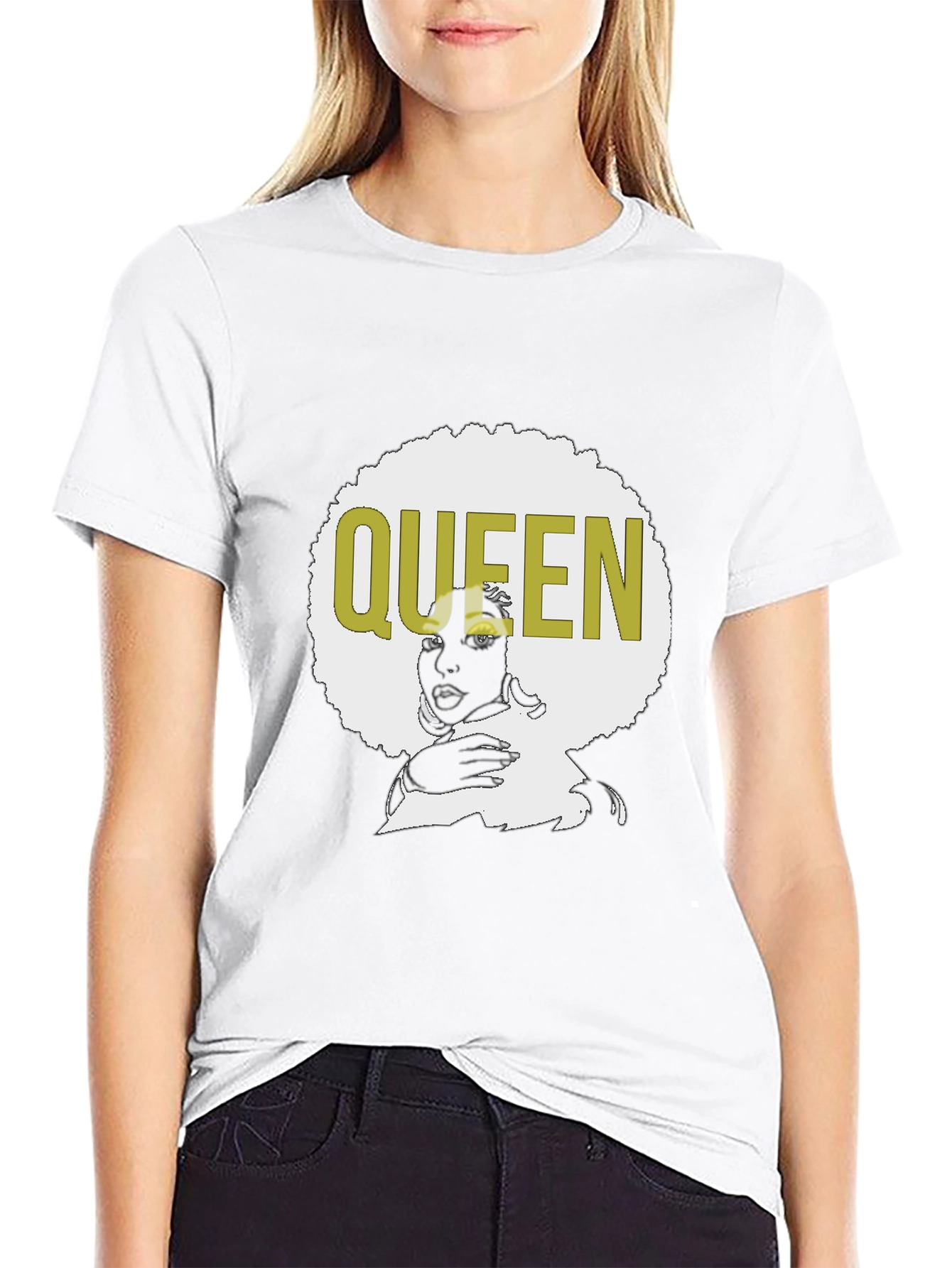 Queen Graphic Black T-Shirt