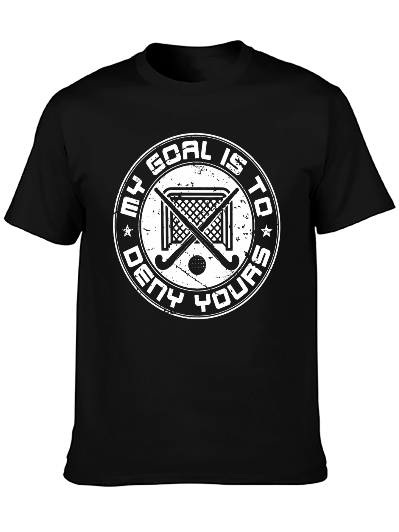 Hockey Goal T-Shirt - Deny Yours