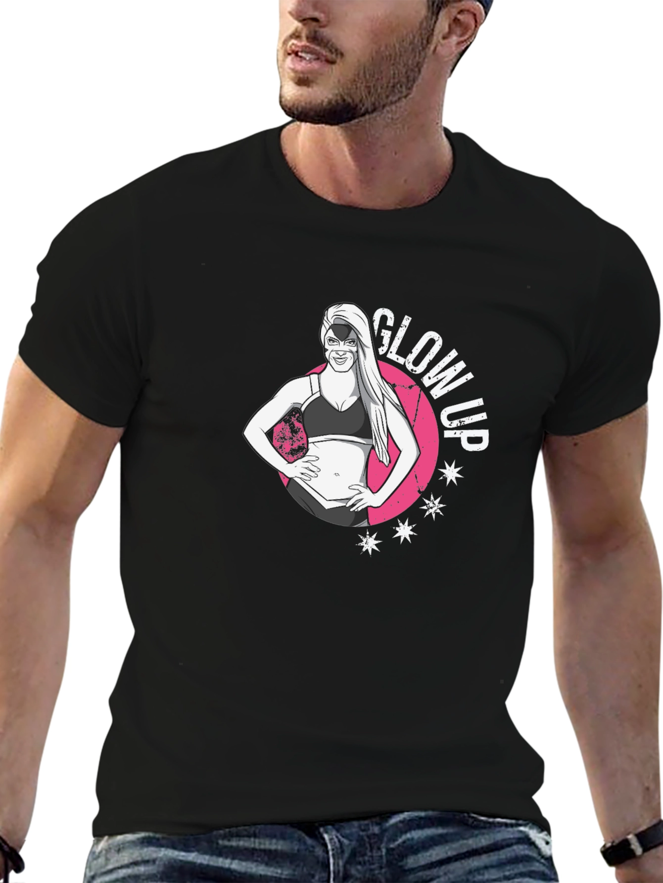Glow Up T-Shirt - Fitness Motivation Tee