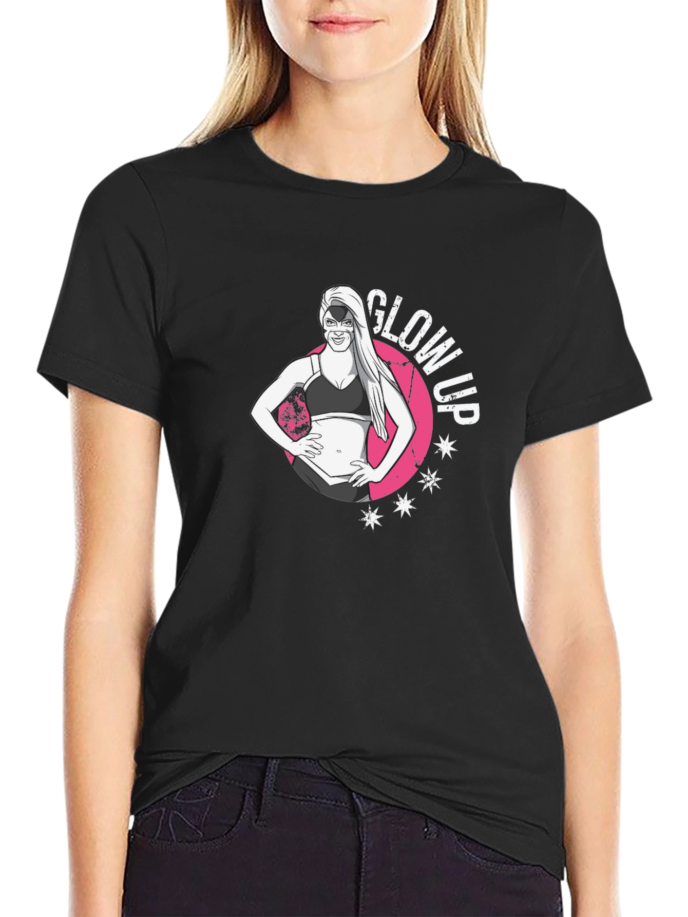 Glow Up T-Shirt - Fitness Motivation Tee