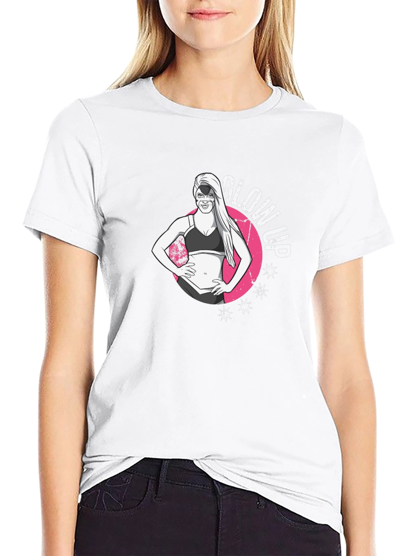 Glow Up T-Shirt - Fitness Motivation Tee