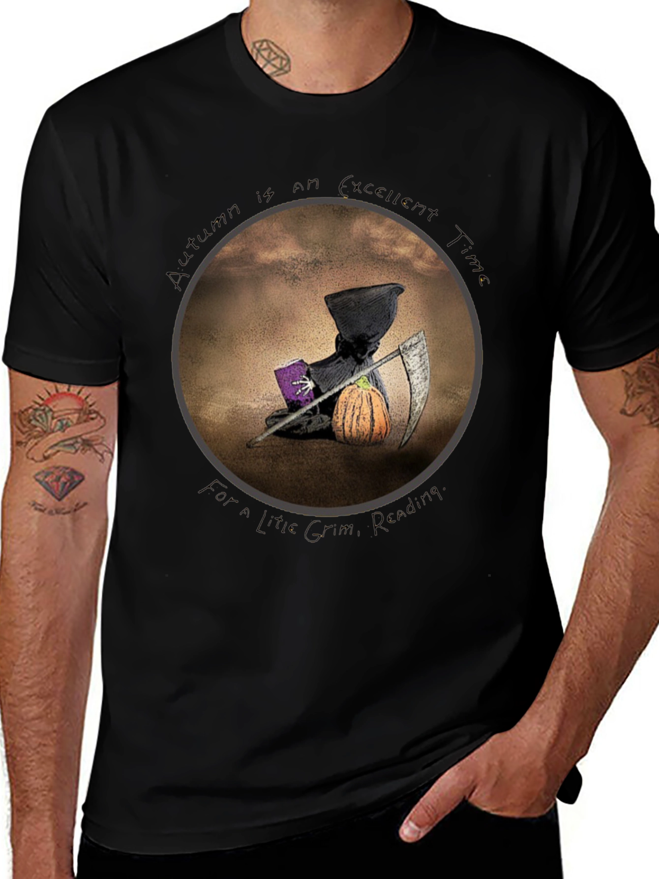 Autumn Reaper Graphic Tee