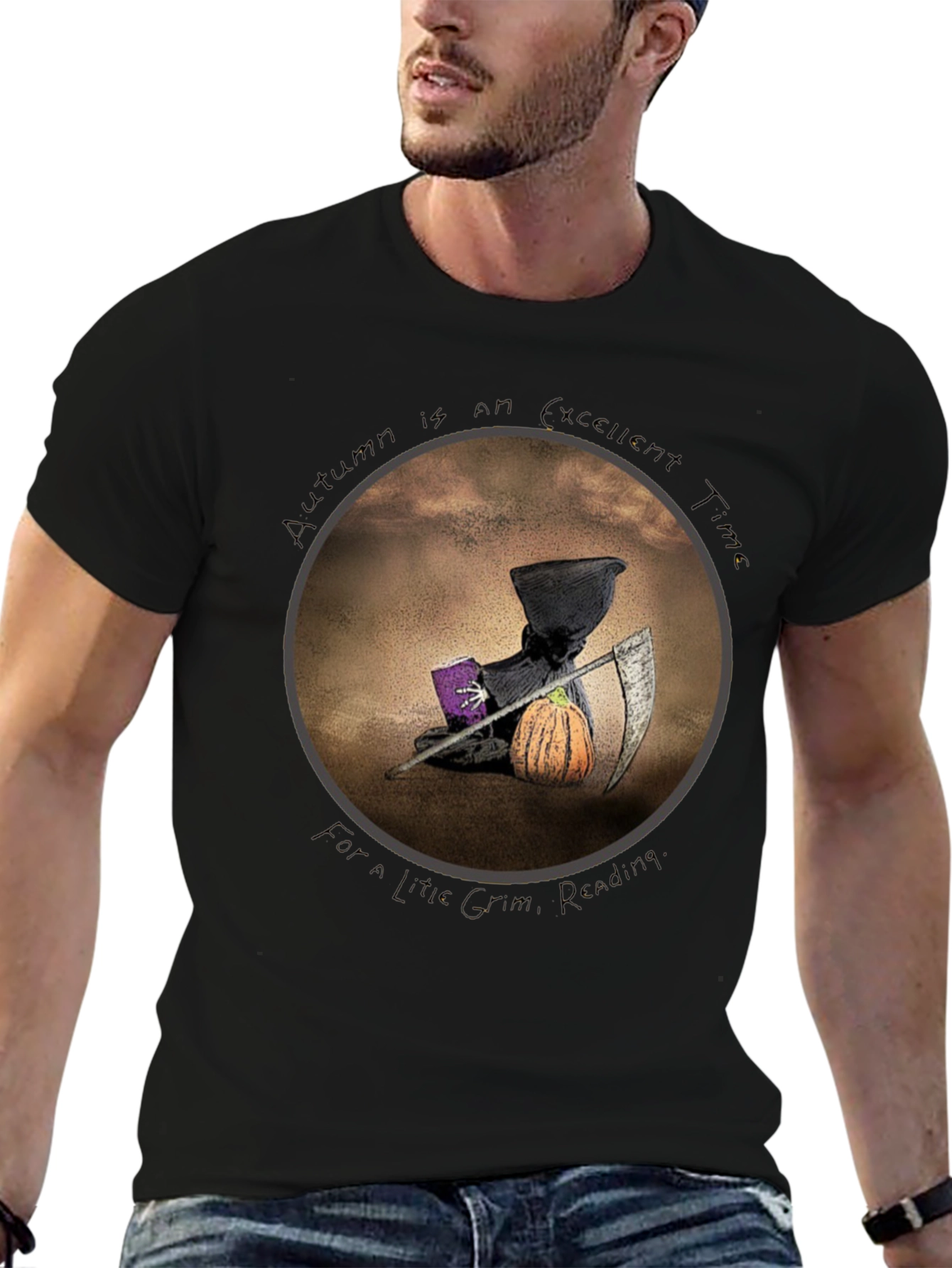 Autumn Reaper Graphic Tee