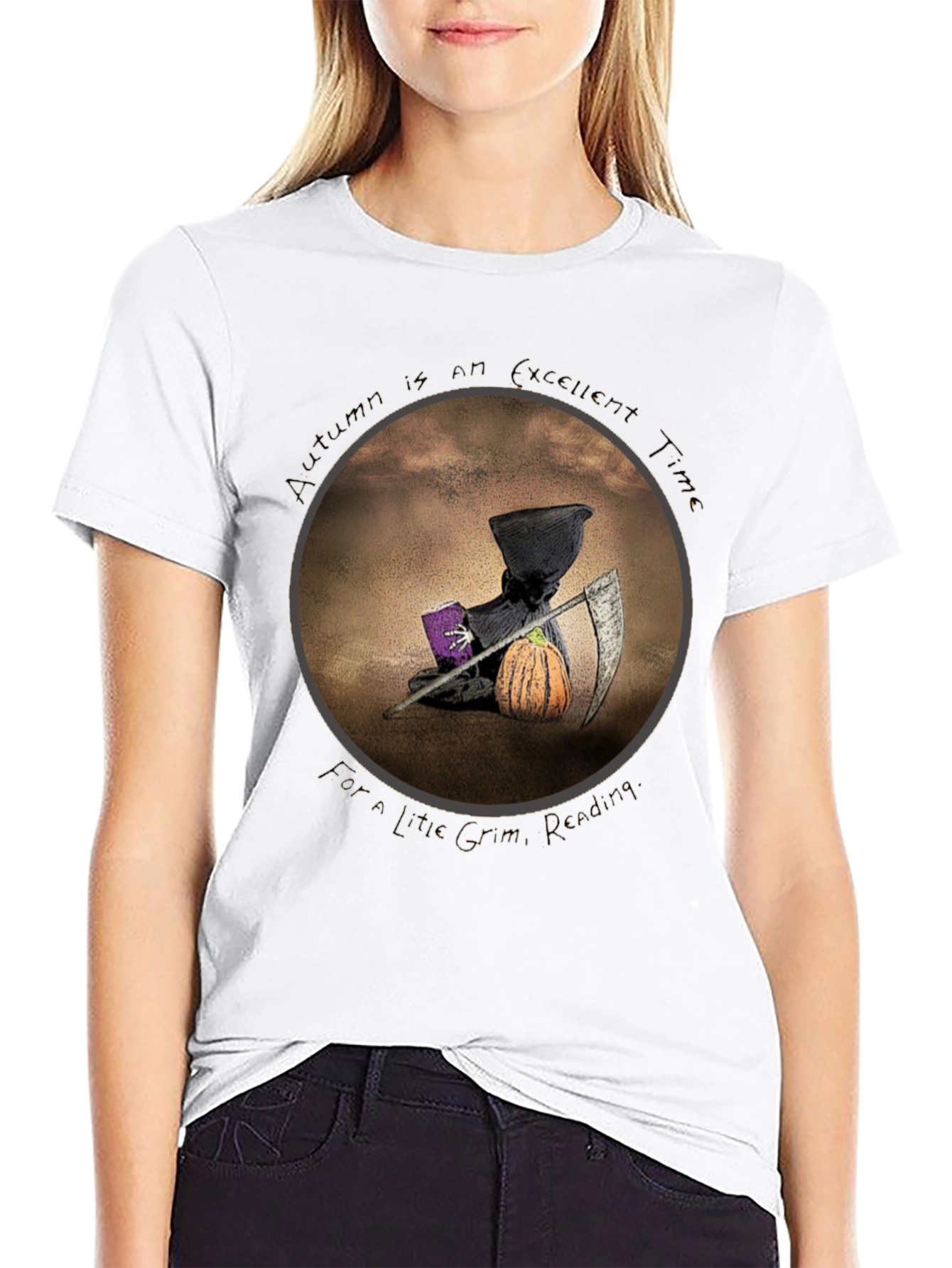 Autumn Reaper Graphic Tee