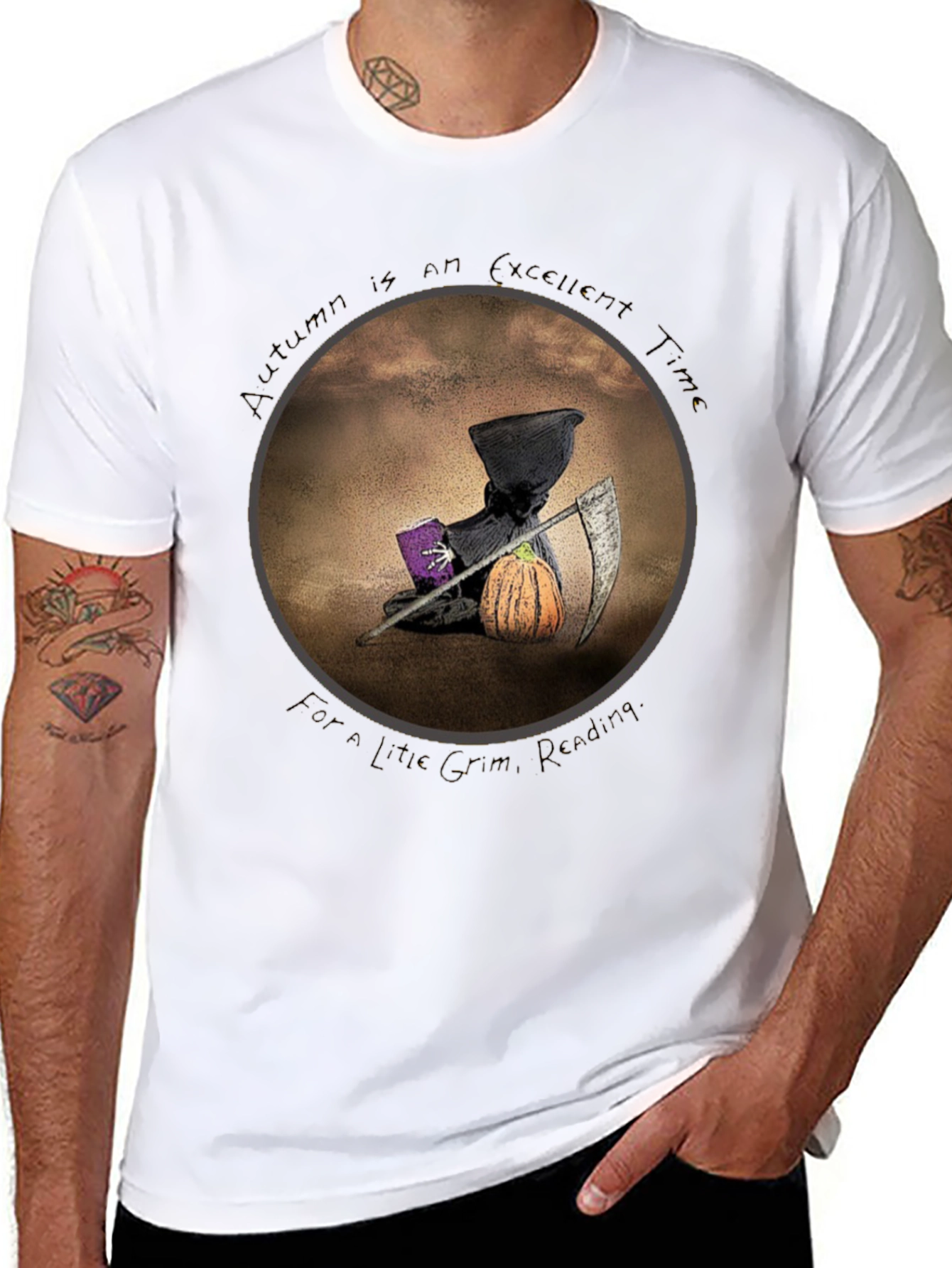 Autumn Reaper Graphic Tee