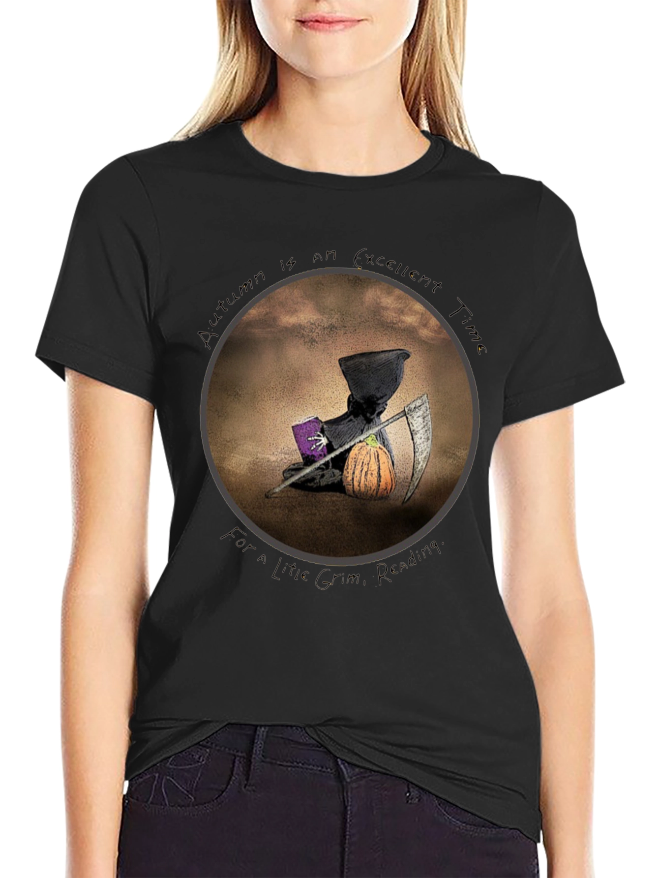 Autumn Reaper Graphic Tee