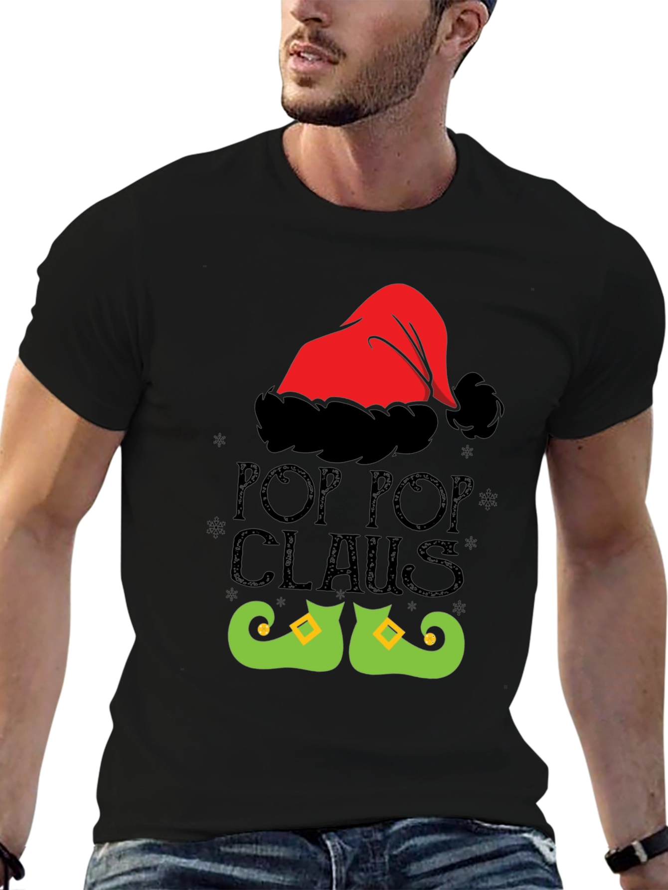 Pop Pop Claus Christmas T-Shirt
