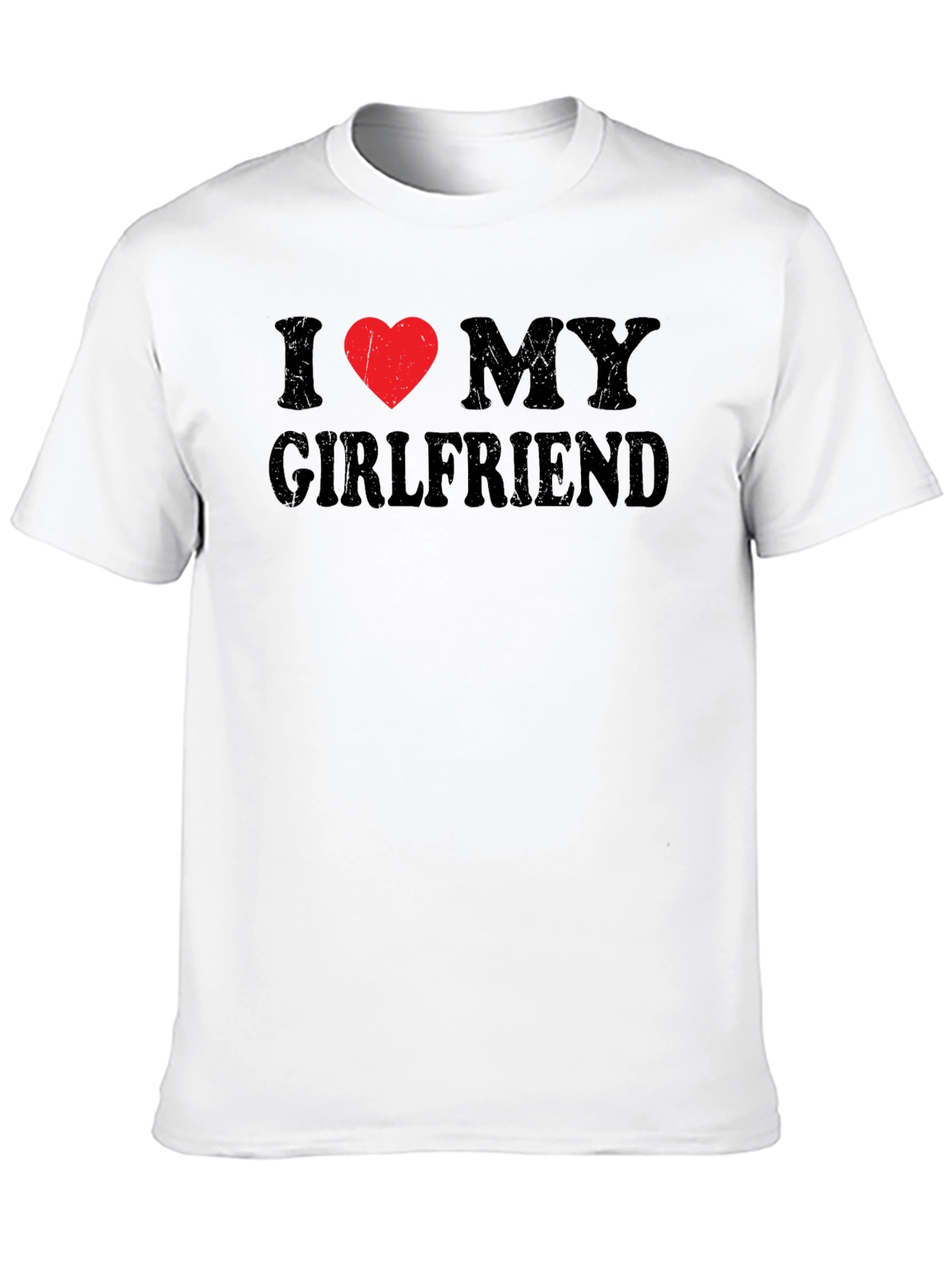 I Heart My Girlfriend Tee - Novelty Graphic T-Shirt