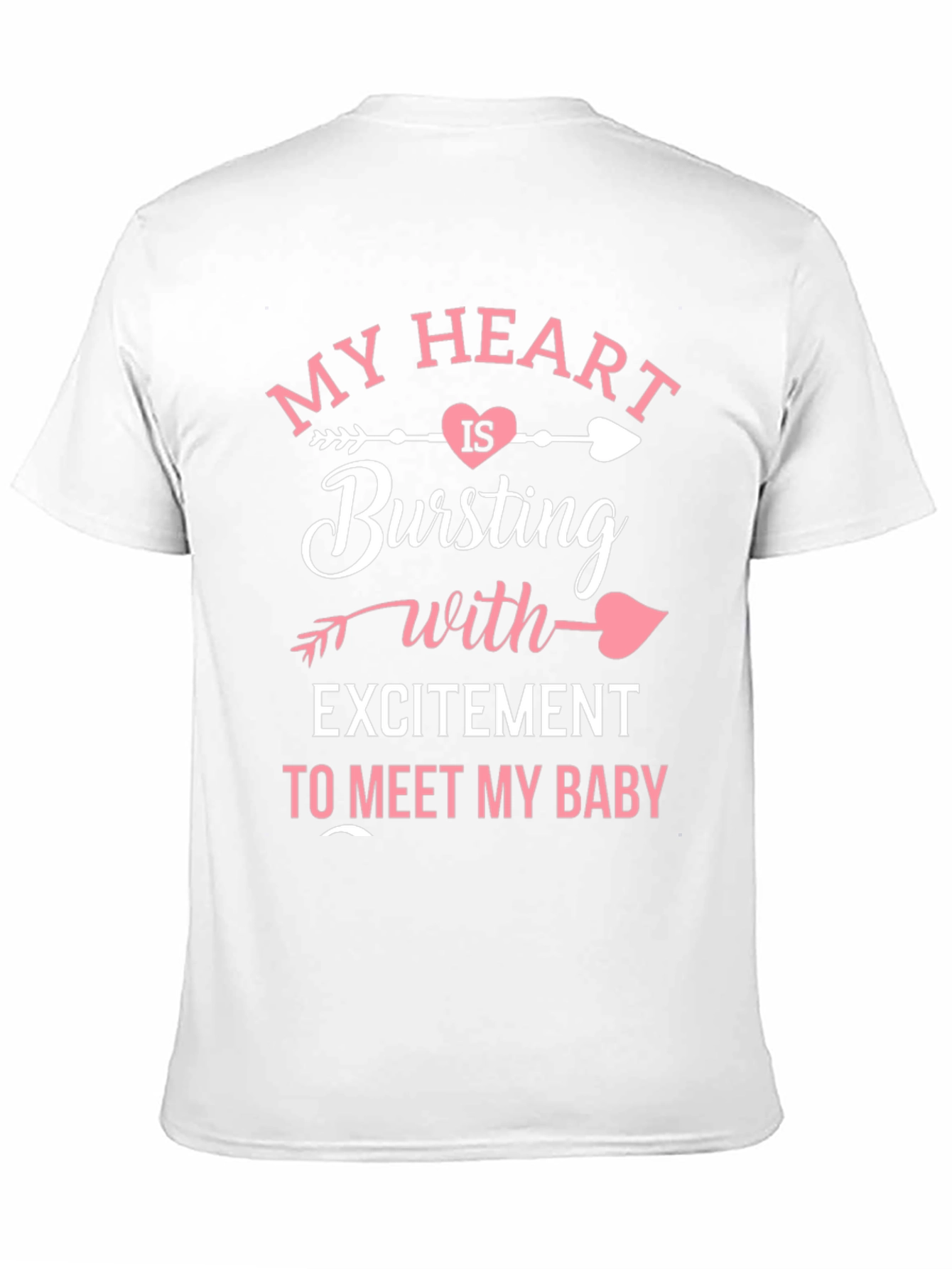 My Heart Is Bursting To Meet My Baby T-Shirt