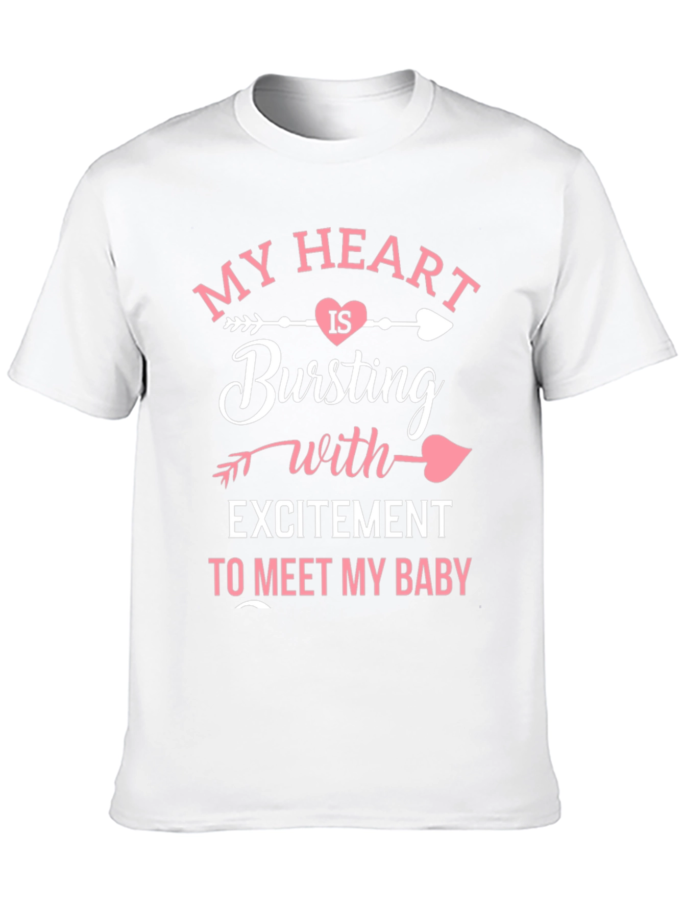 My Heart Is Bursting To Meet My Baby T-Shirt