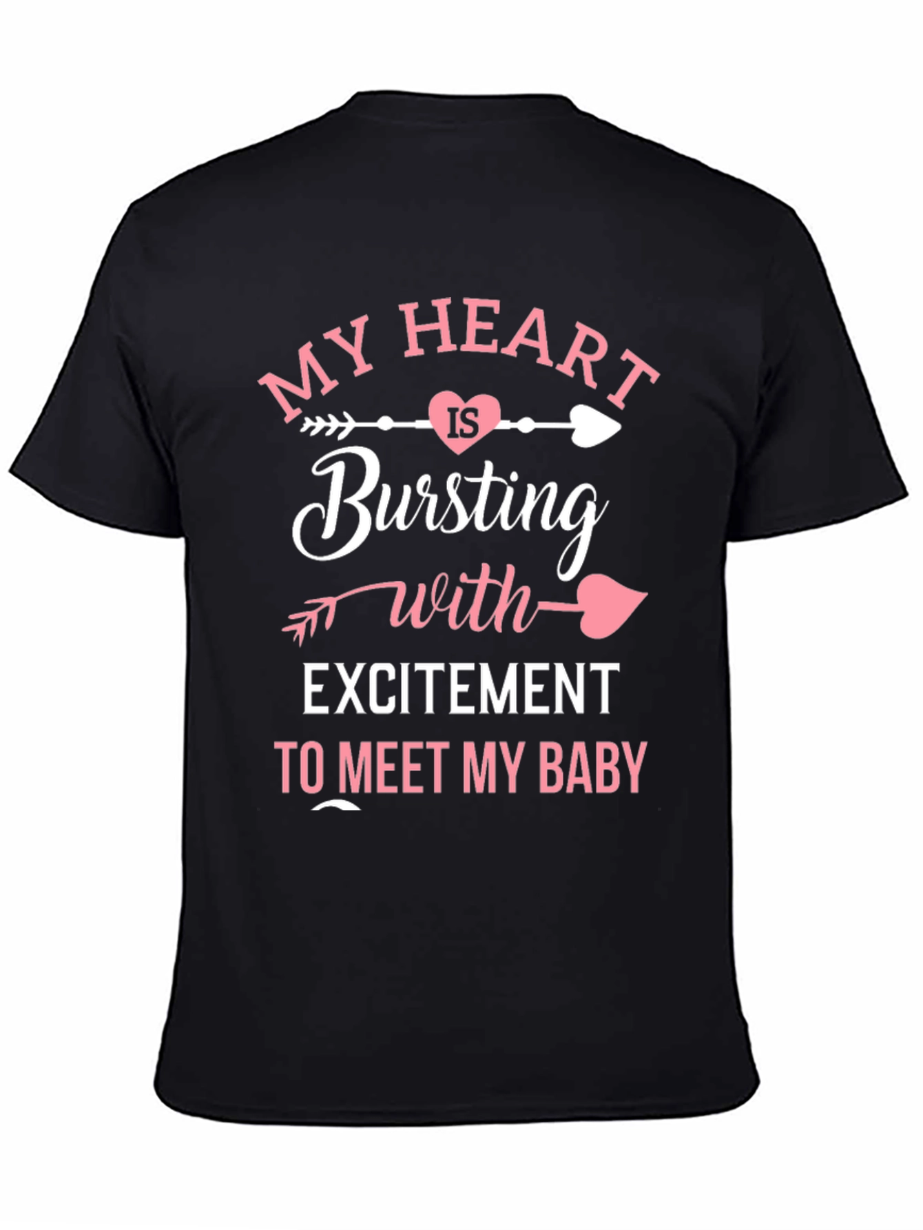 My Heart Is Bursting To Meet My Baby T-Shirt
