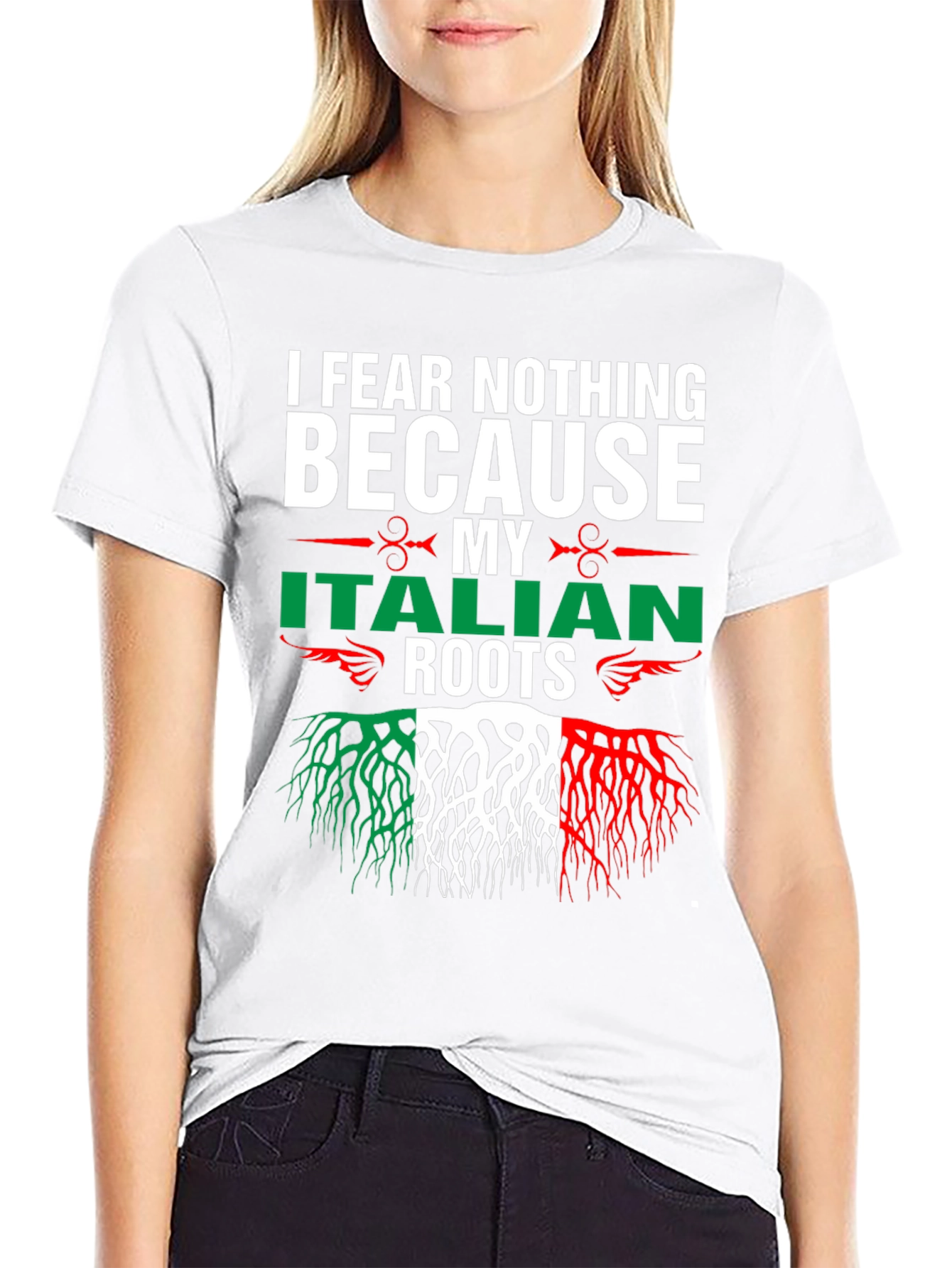 I Fear Nothing Italian Roots T-Shirt
