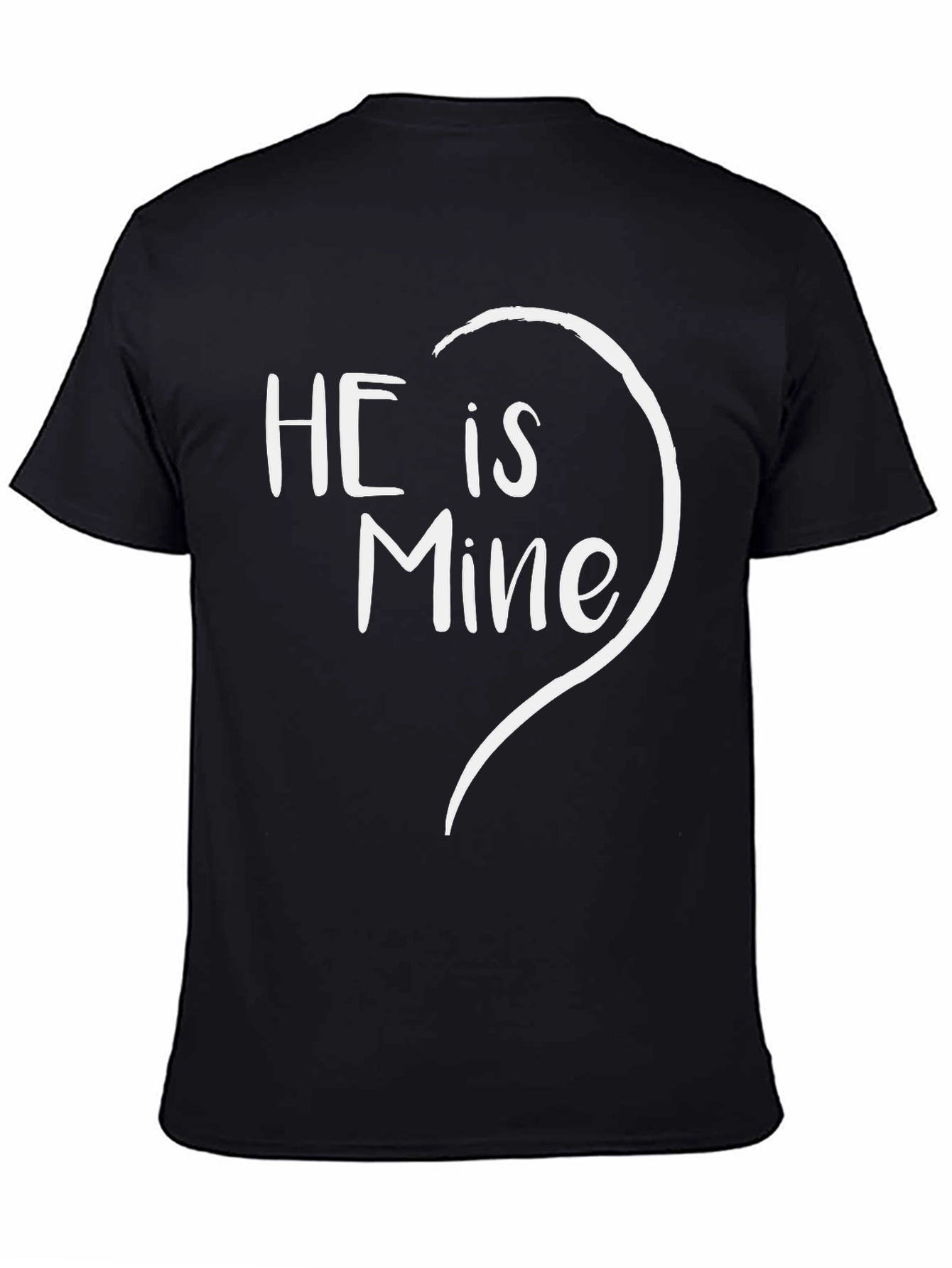 He is Mine Matching Couple T-Shirt