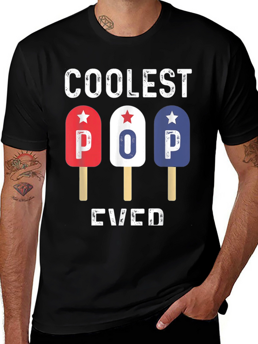 Coolest Pop Ever T-Shirt | Patriotic Popsicle Tee