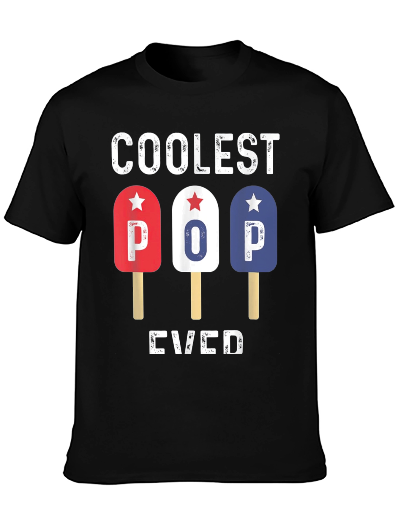 Coolest Pop Ever T-Shirt | Patriotic Popsicle Tee