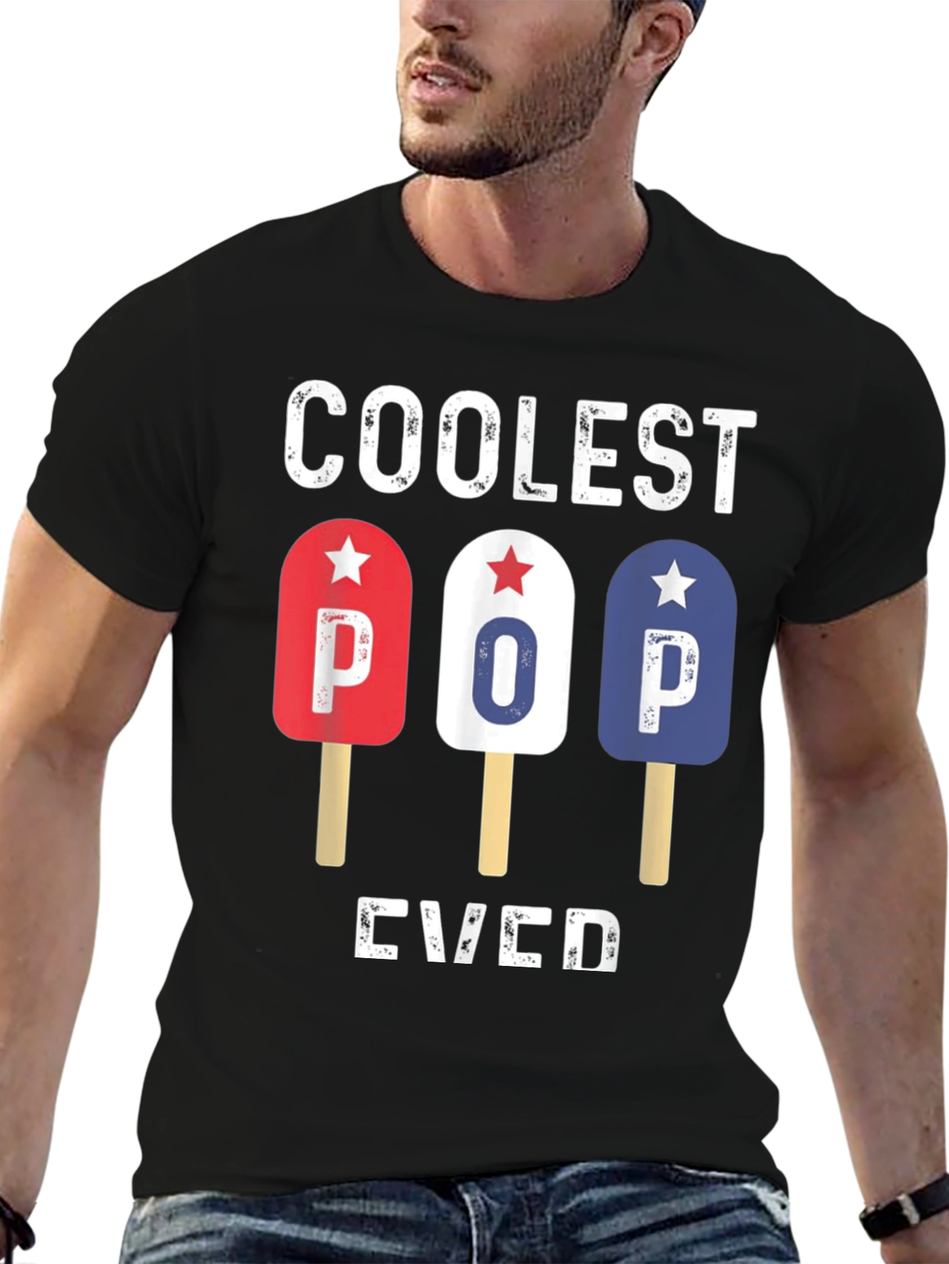 Coolest Pop Ever T-Shirt | Patriotic Popsicle Tee