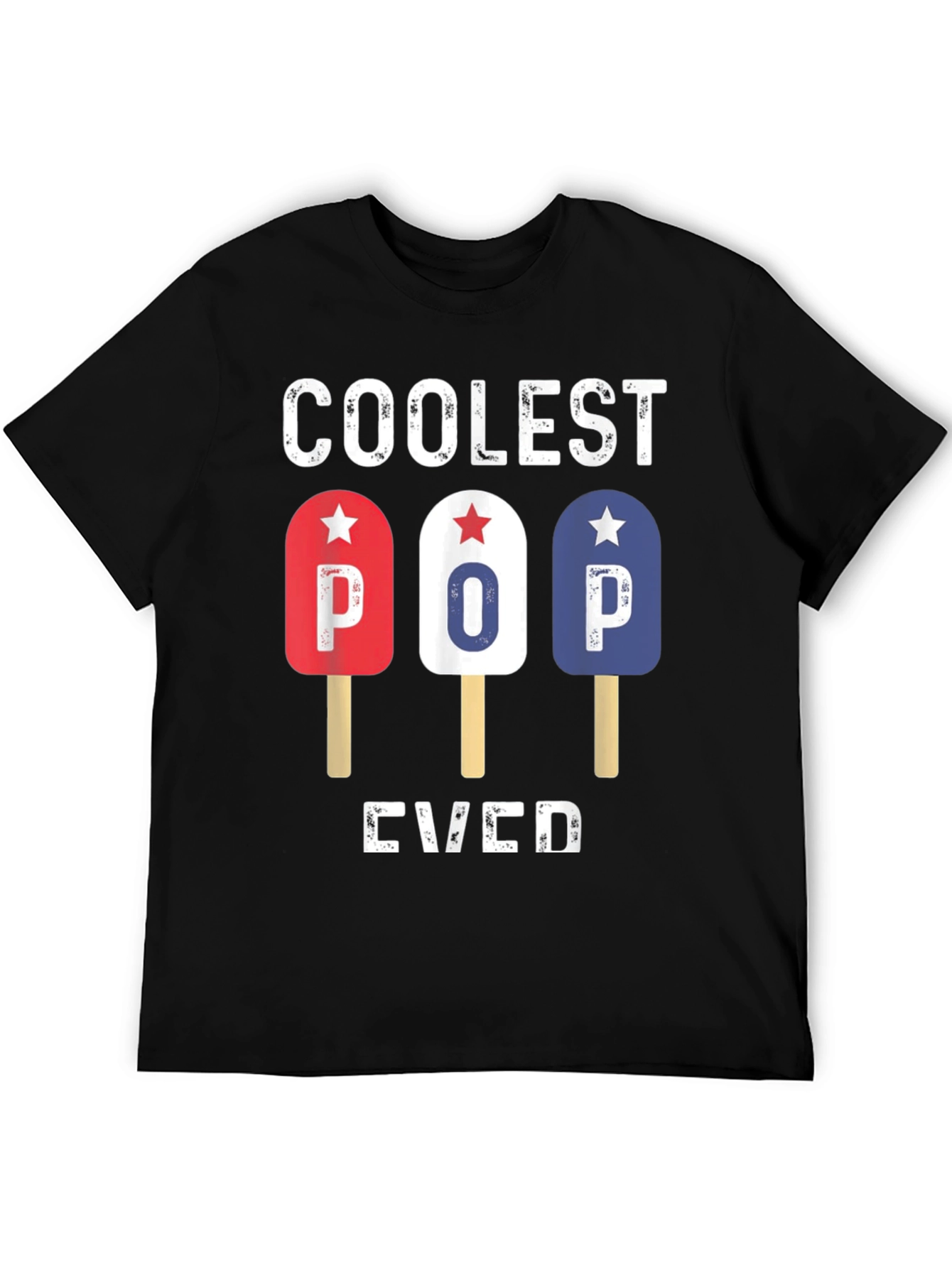 Coolest Pop Ever T-Shirt | Patriotic Popsicle Tee