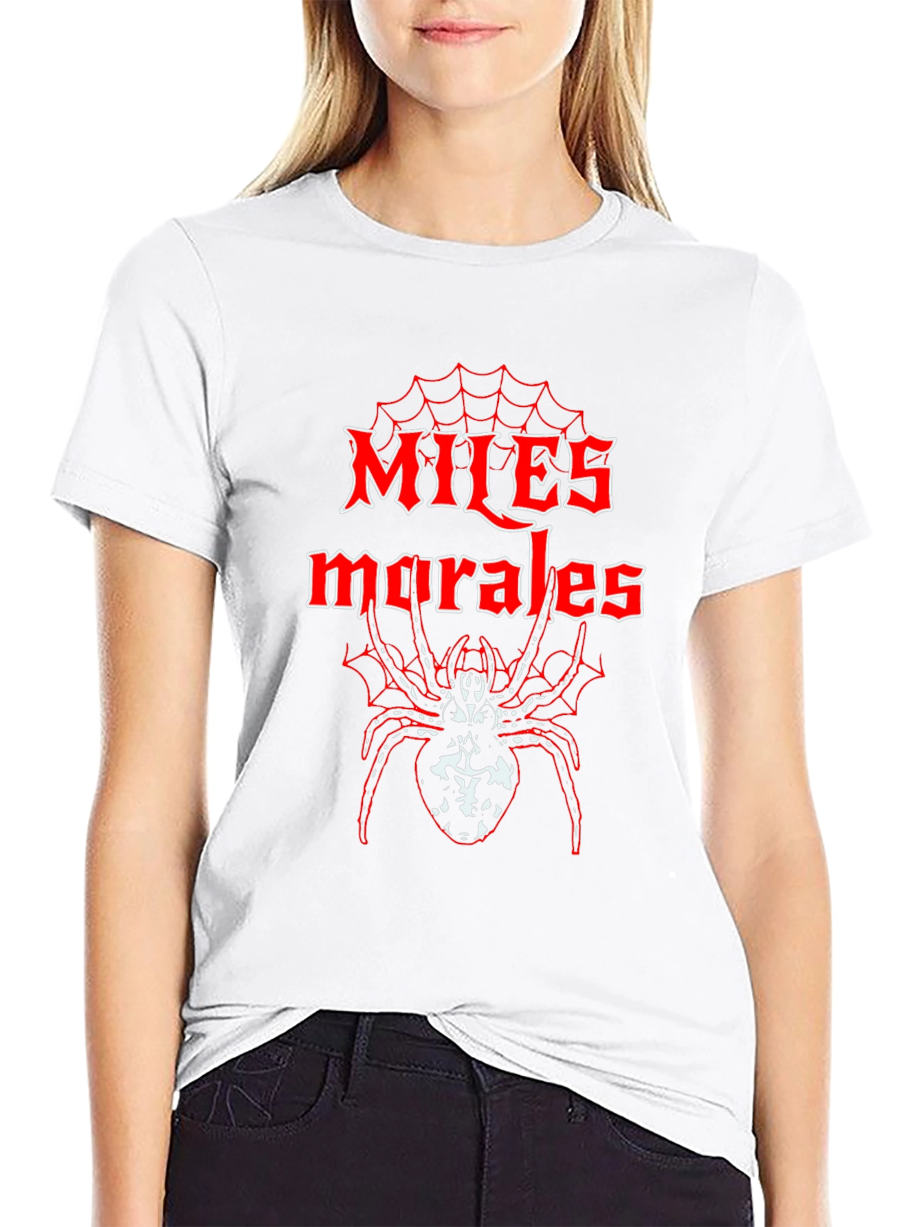 Miles Morales Spider-Man T-Shirt - Black
