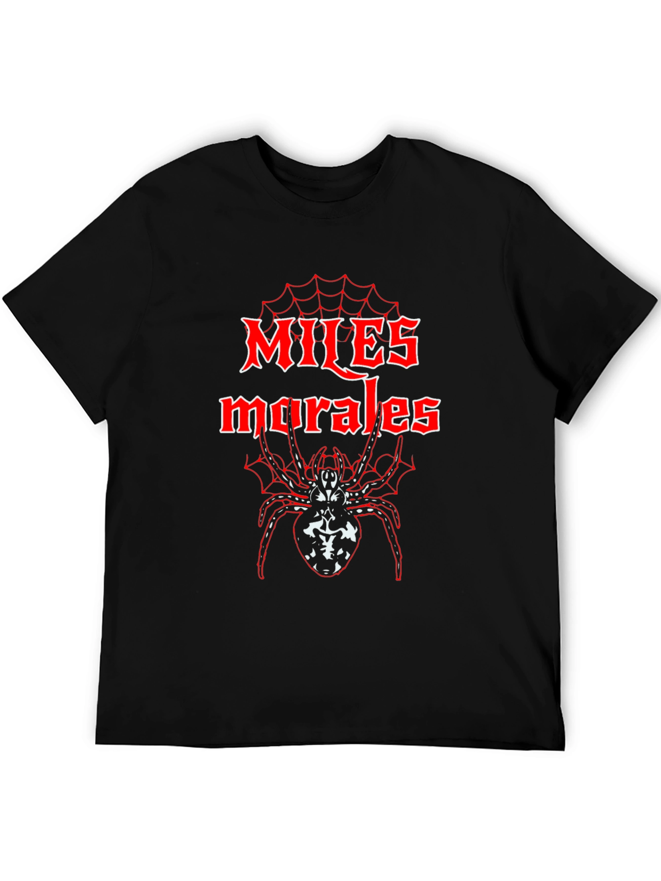 Miles Morales Spider-Man T-Shirt - Black
