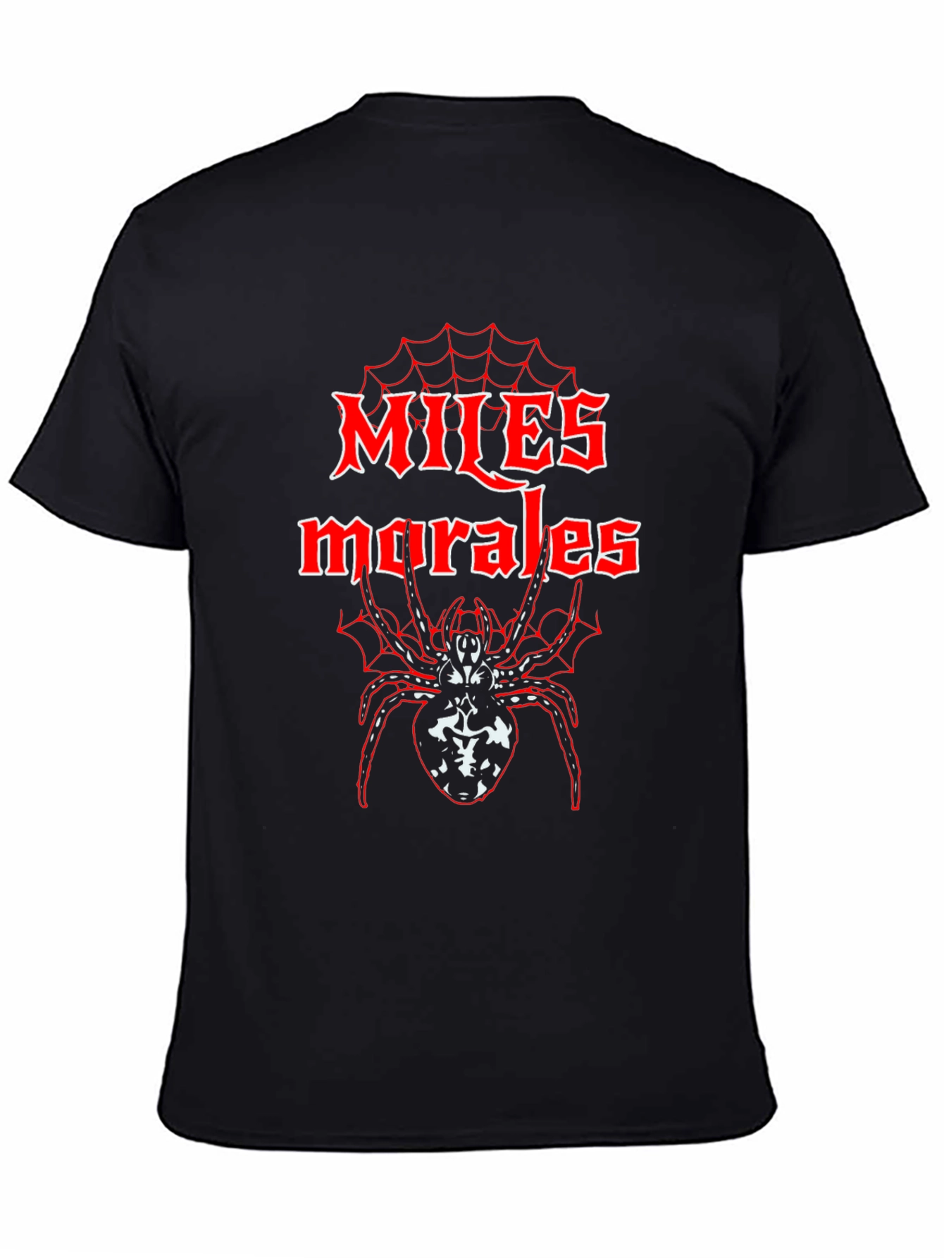 Miles Morales Spider-Man T-Shirt - Black
