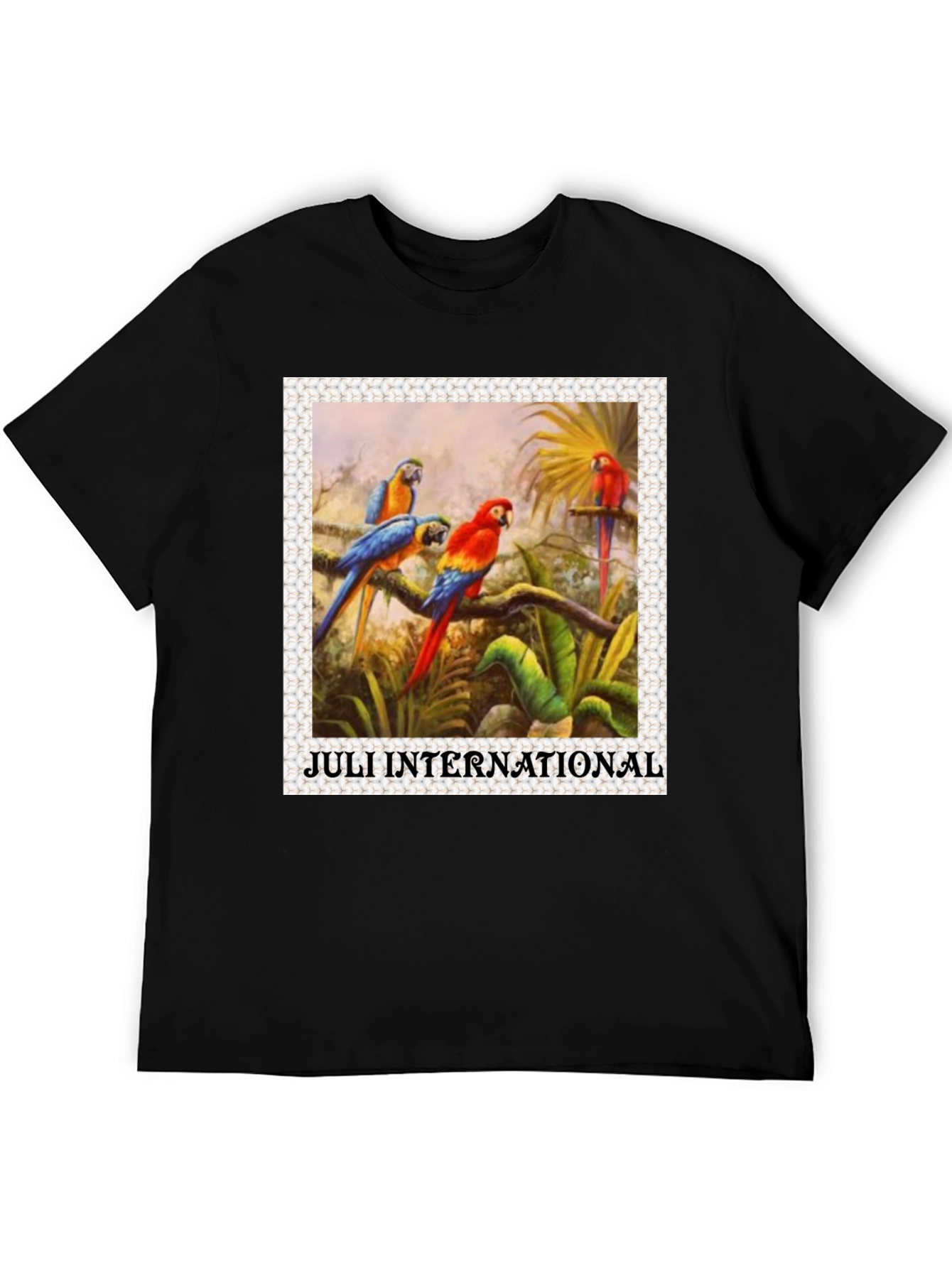 Parrot Print T-Shirt - Juli International