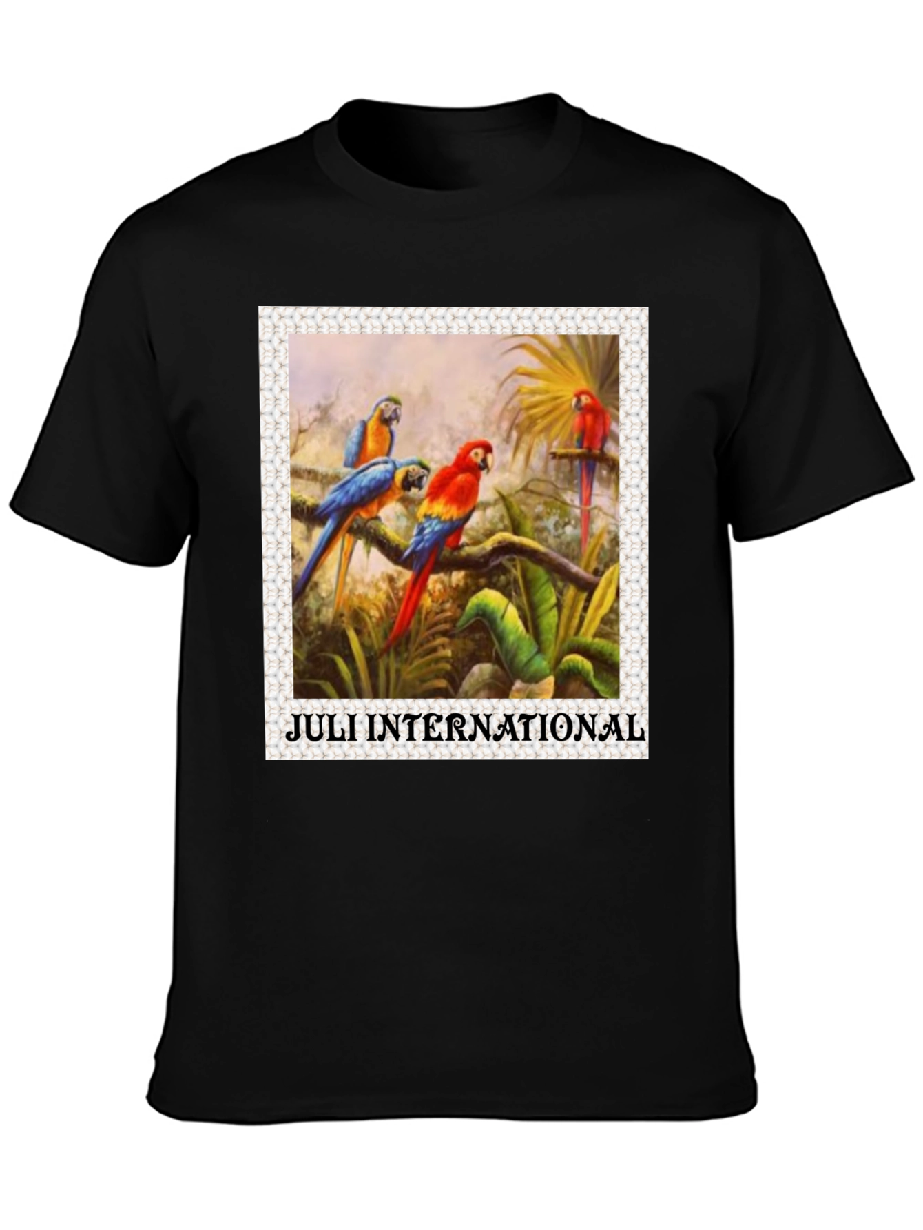 Parrot Print T-Shirt - Juli International