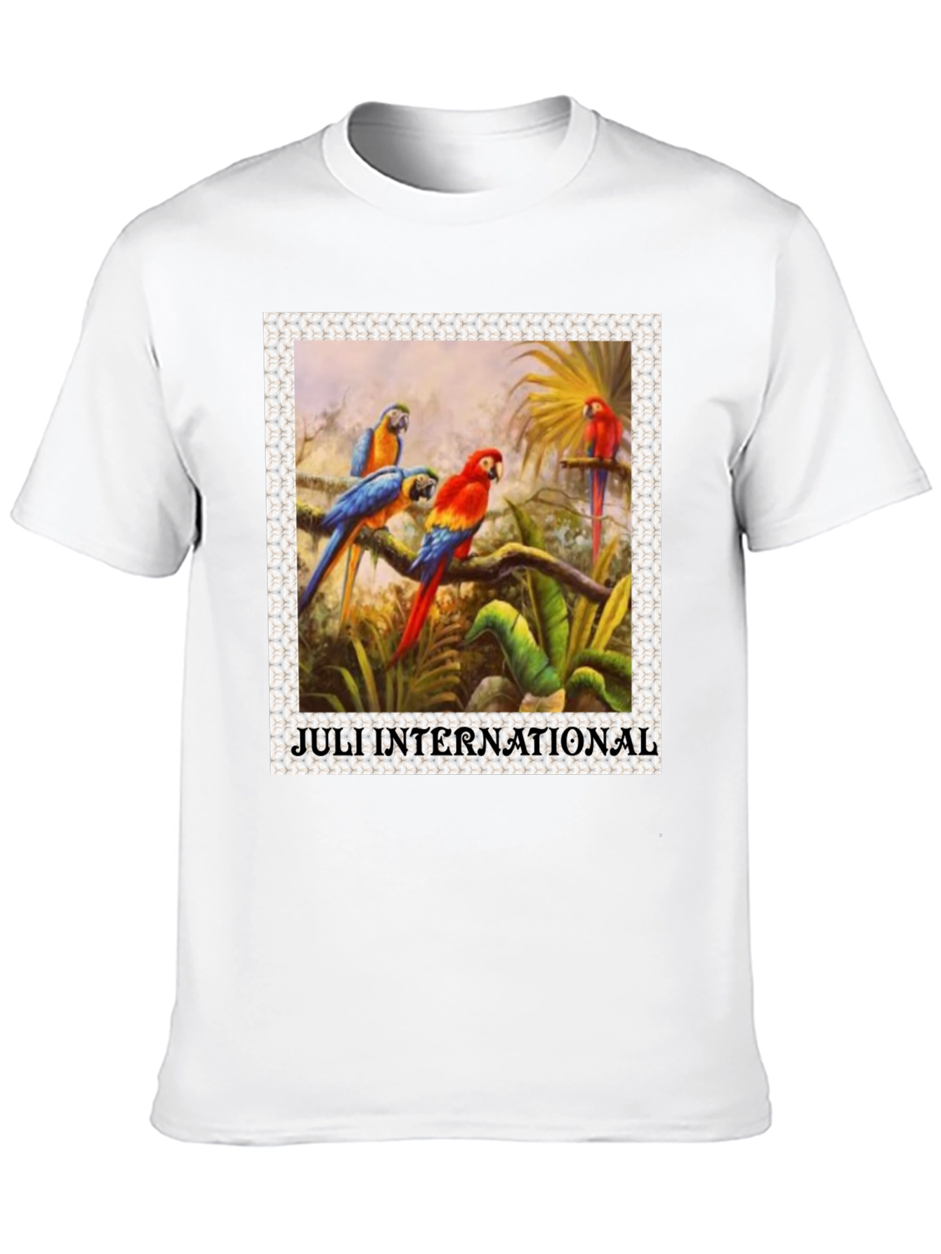 Parrot Print T-Shirt - Juli International