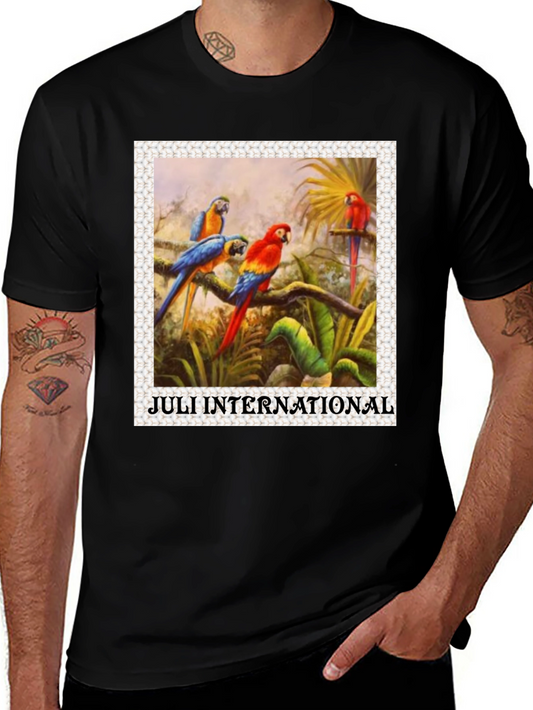 Parrot Print T-Shirt - Juli International