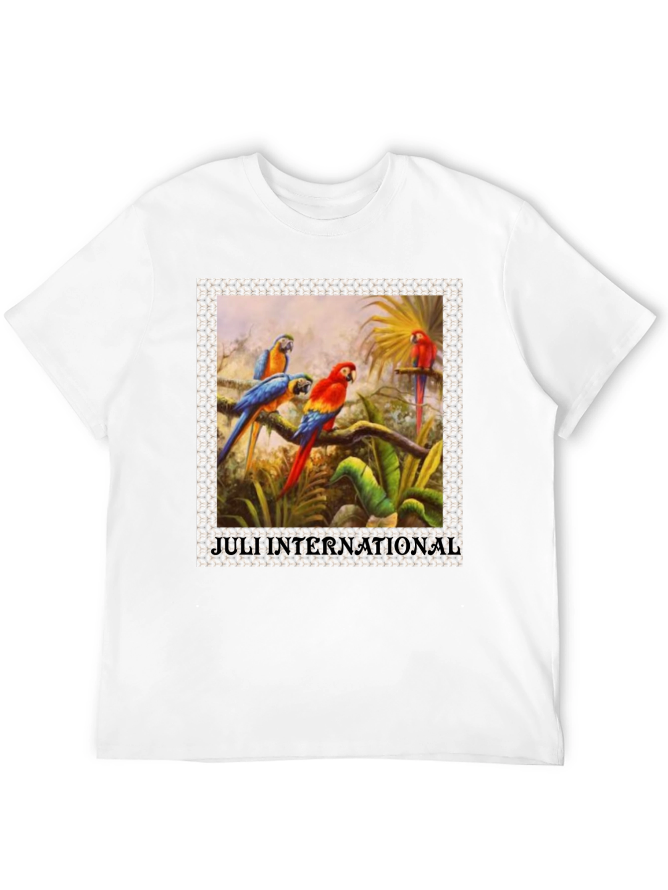 Parrot Print T-Shirt - Juli International