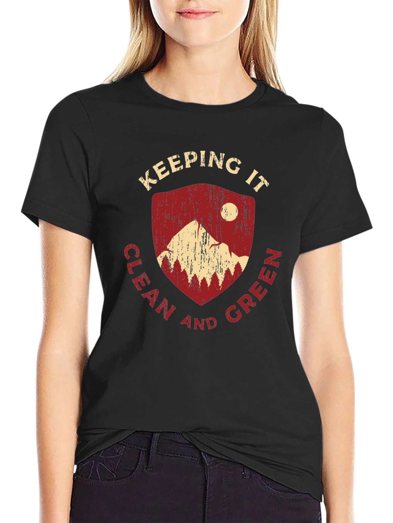 Keeping it Clean and Green Graphic Tee