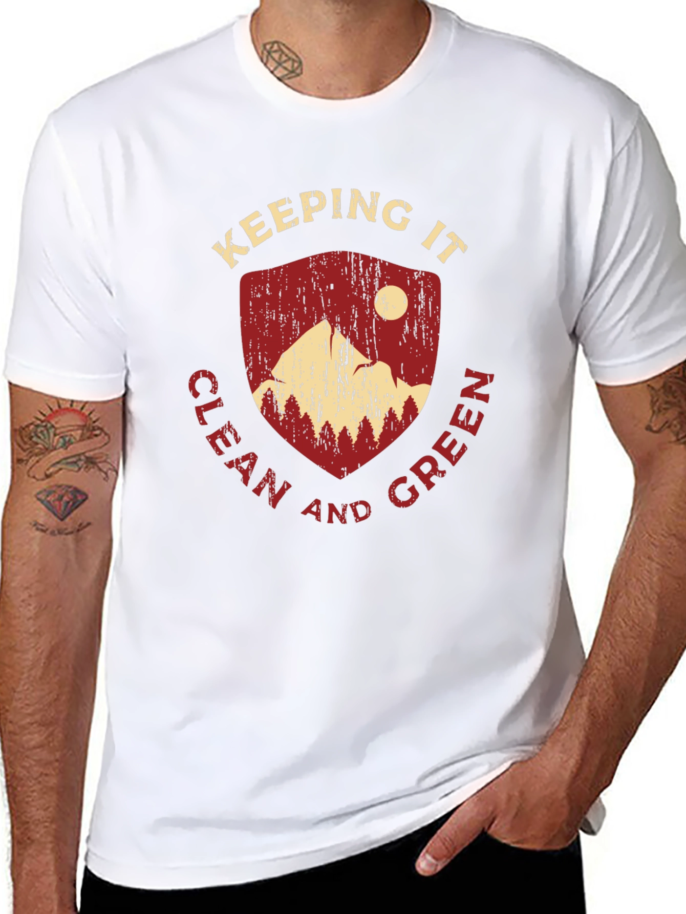 Keeping it Clean and Green Graphic Tee