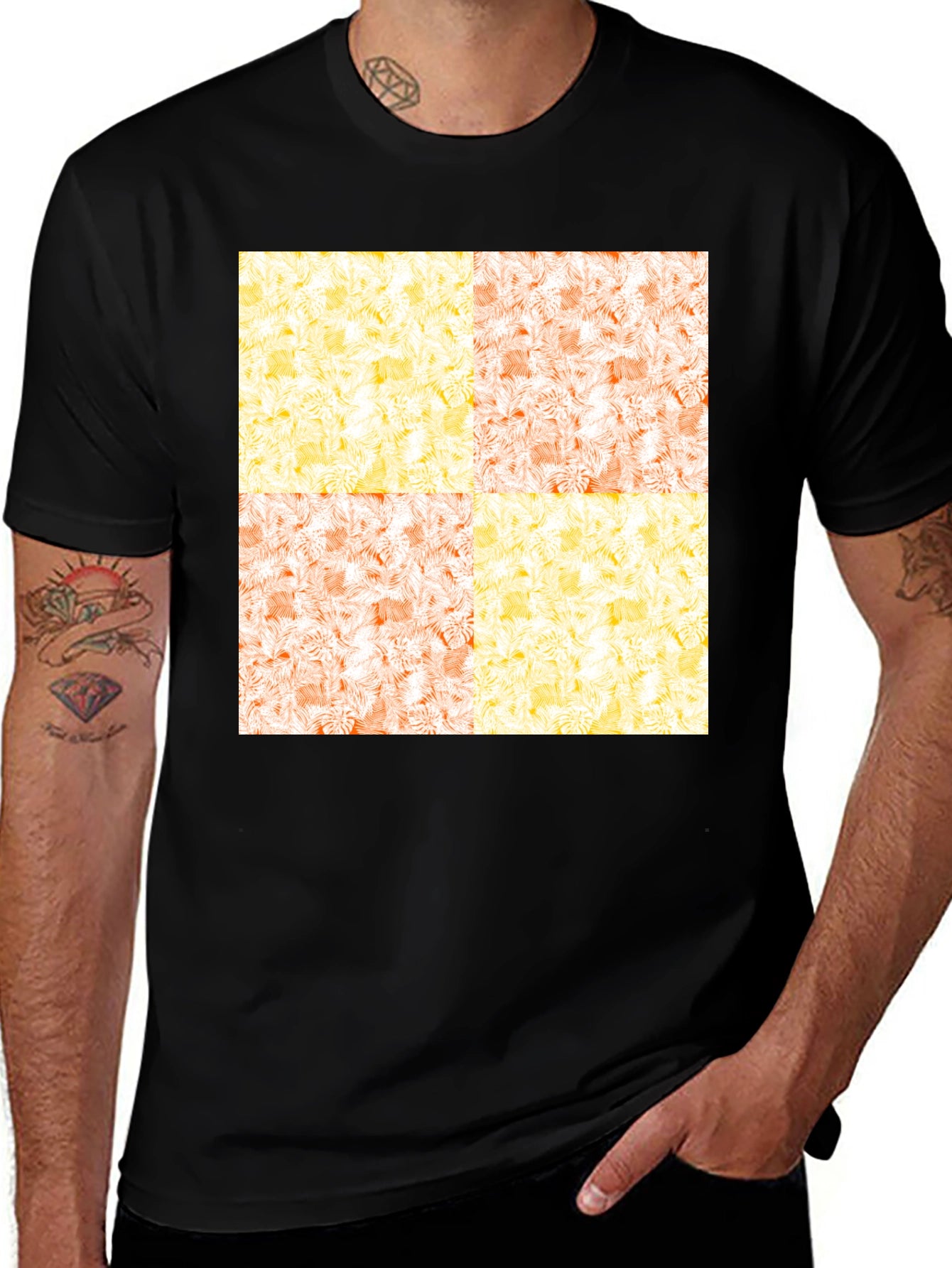 Modern Patterned Tee