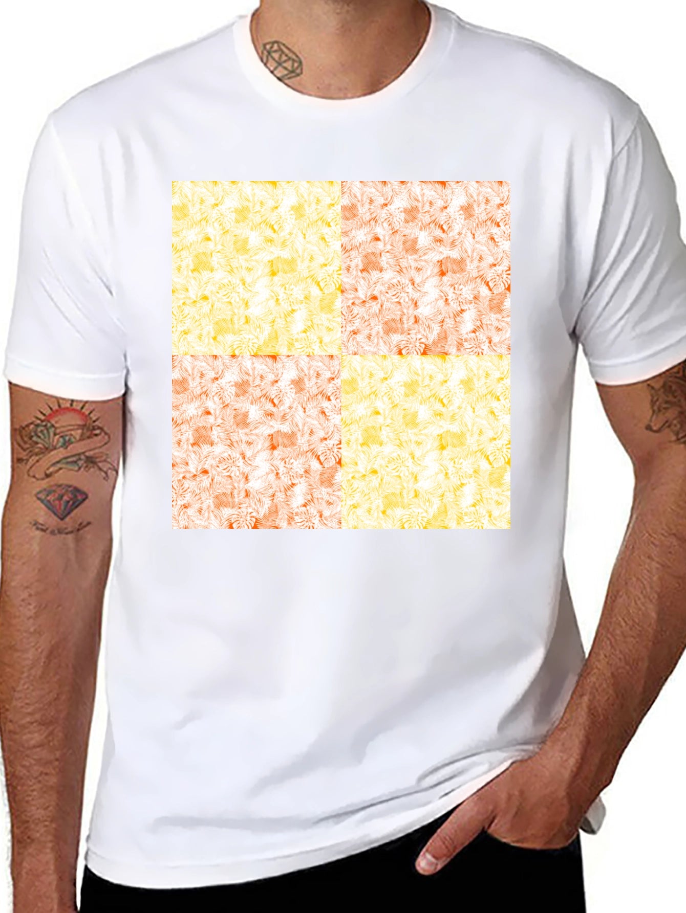 Modern Patterned Tee