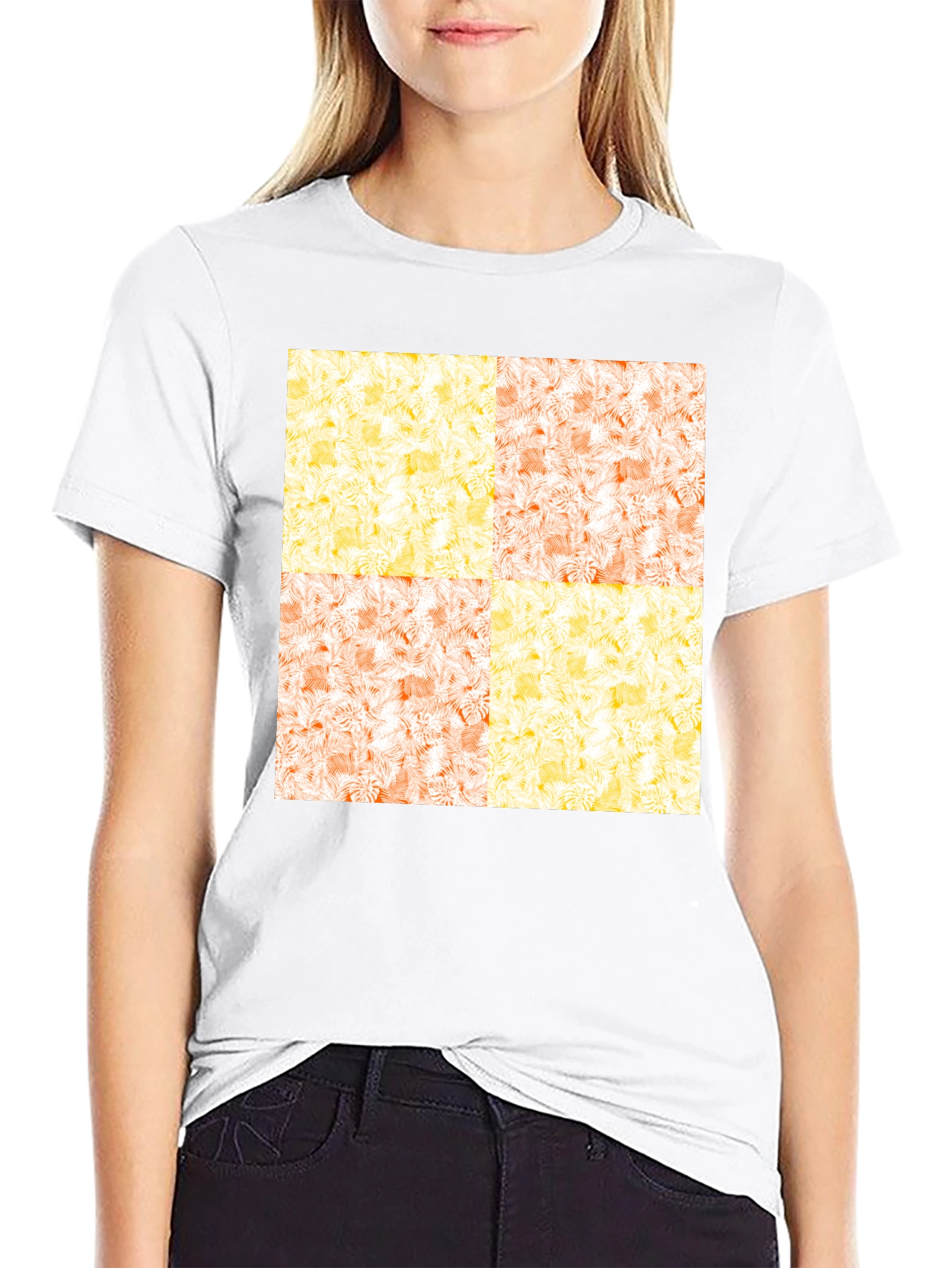 Modern Patterned Tee