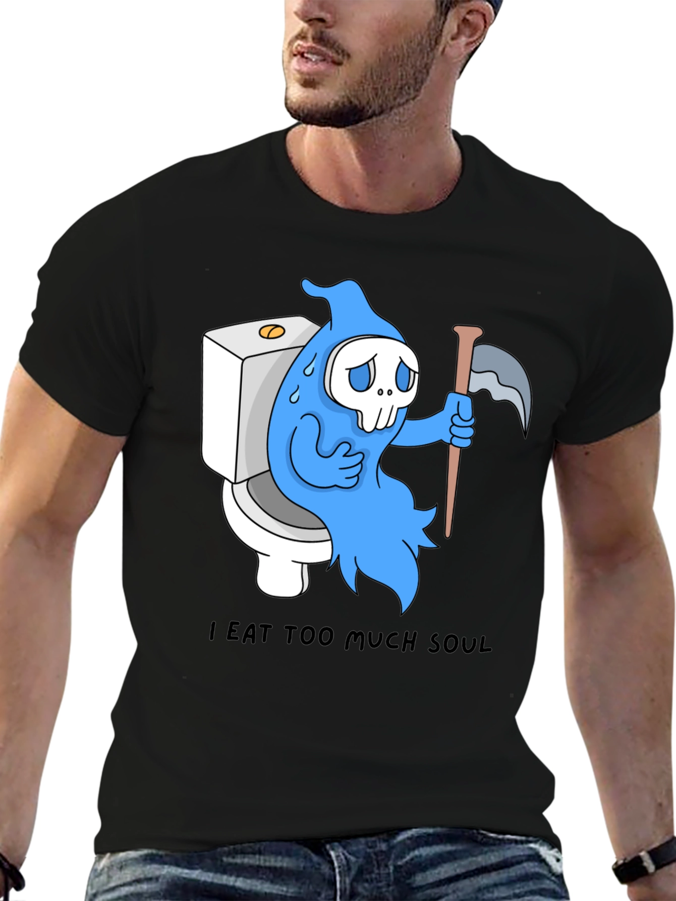 I Eat Too Much Soul Graphic T-Shirt