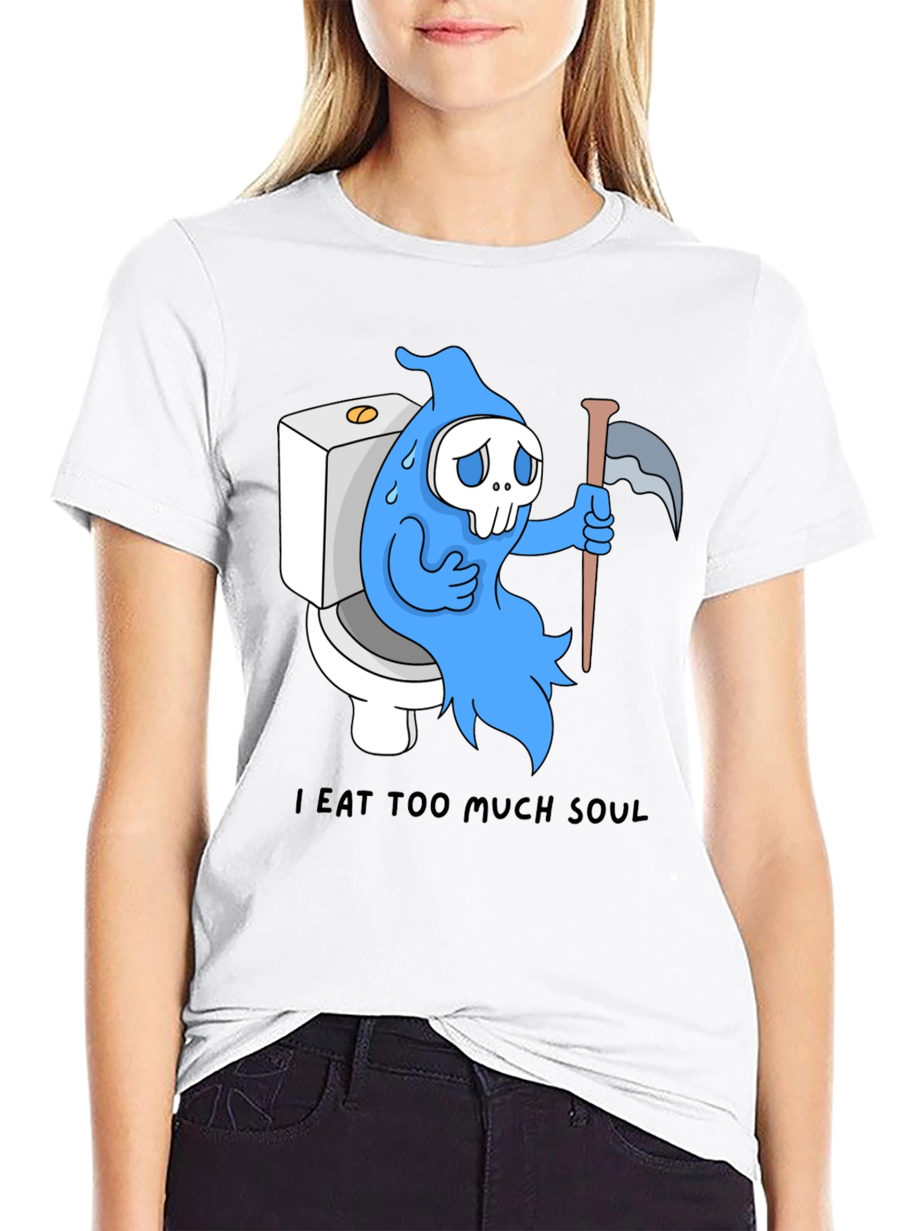 I Eat Too Much Soul Graphic T-Shirt