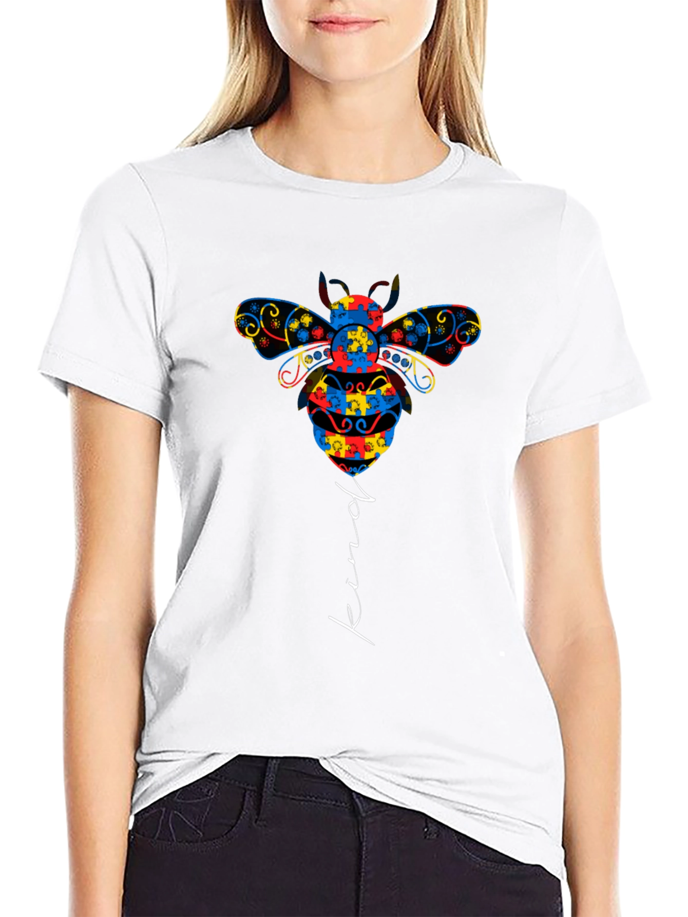 Kind Bee Autism Awareness T-Shirt