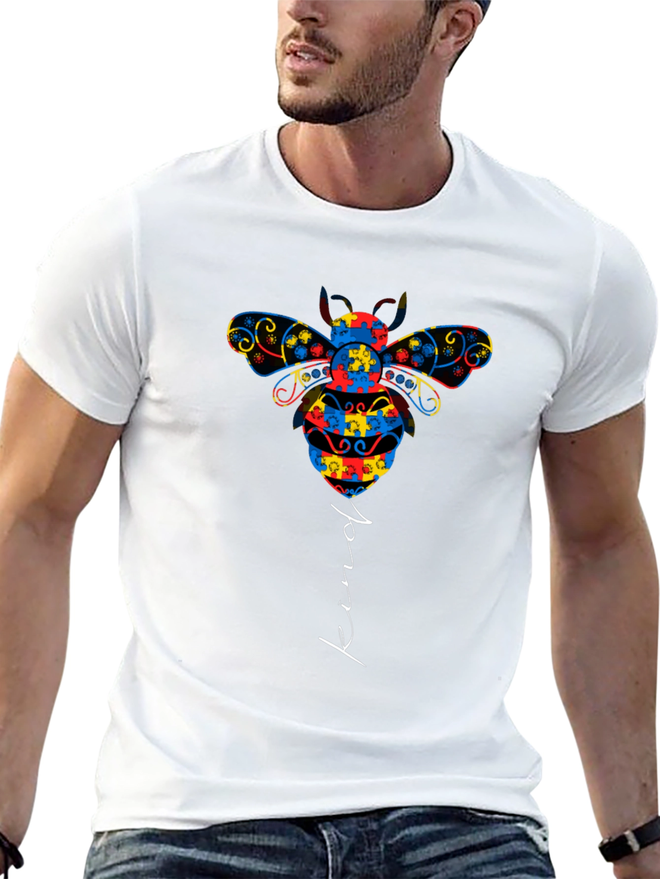 Kind Bee Autism Awareness T-Shirt