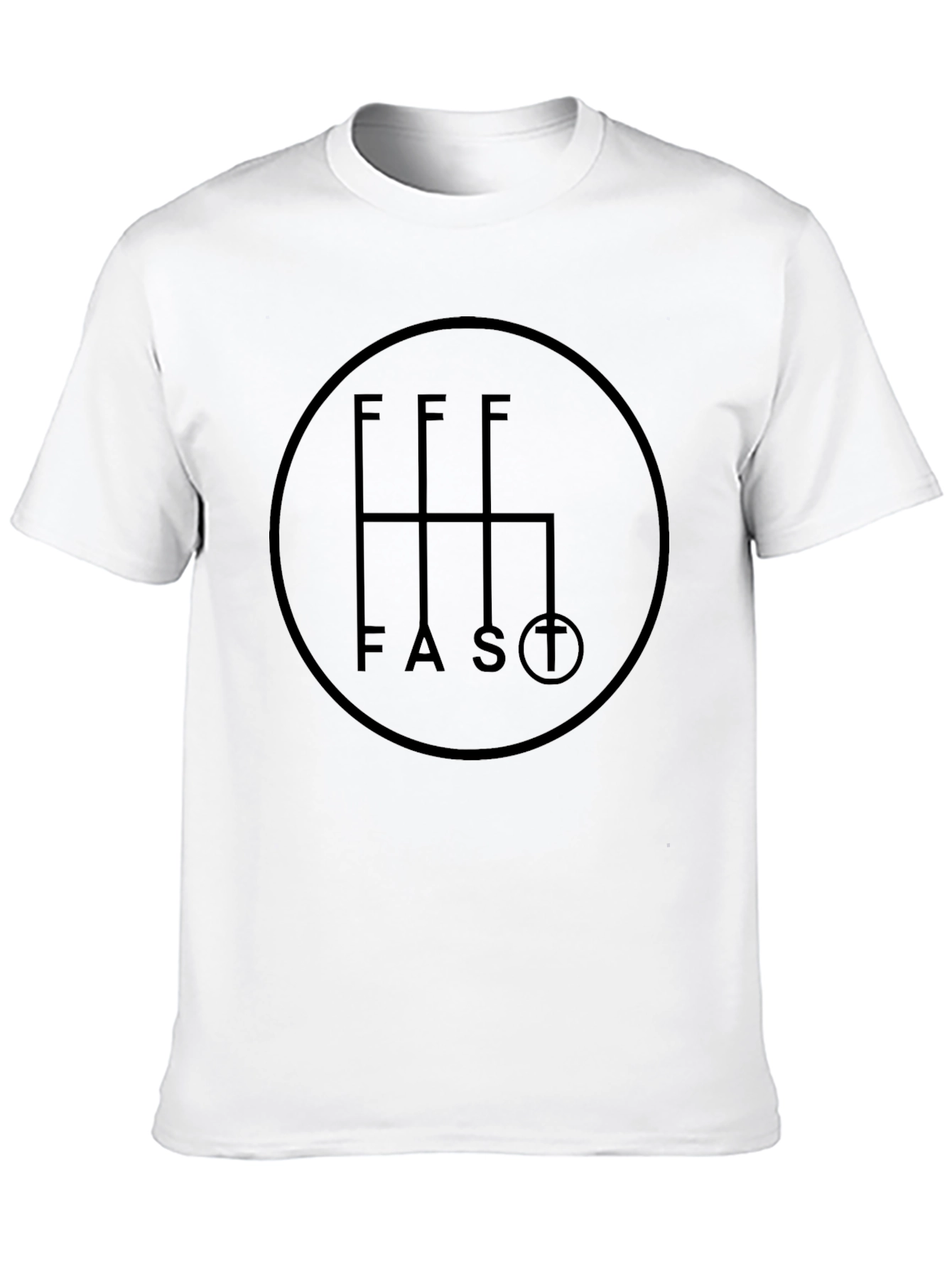 Fast Gear Shift T-Shirt - Black