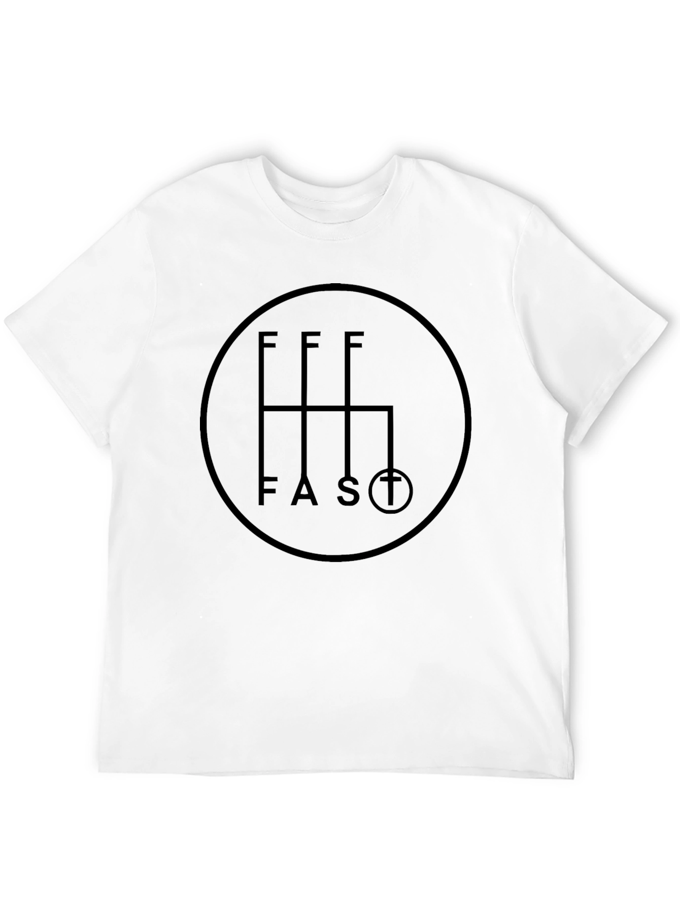 Fast Gear Shift T-Shirt - Black