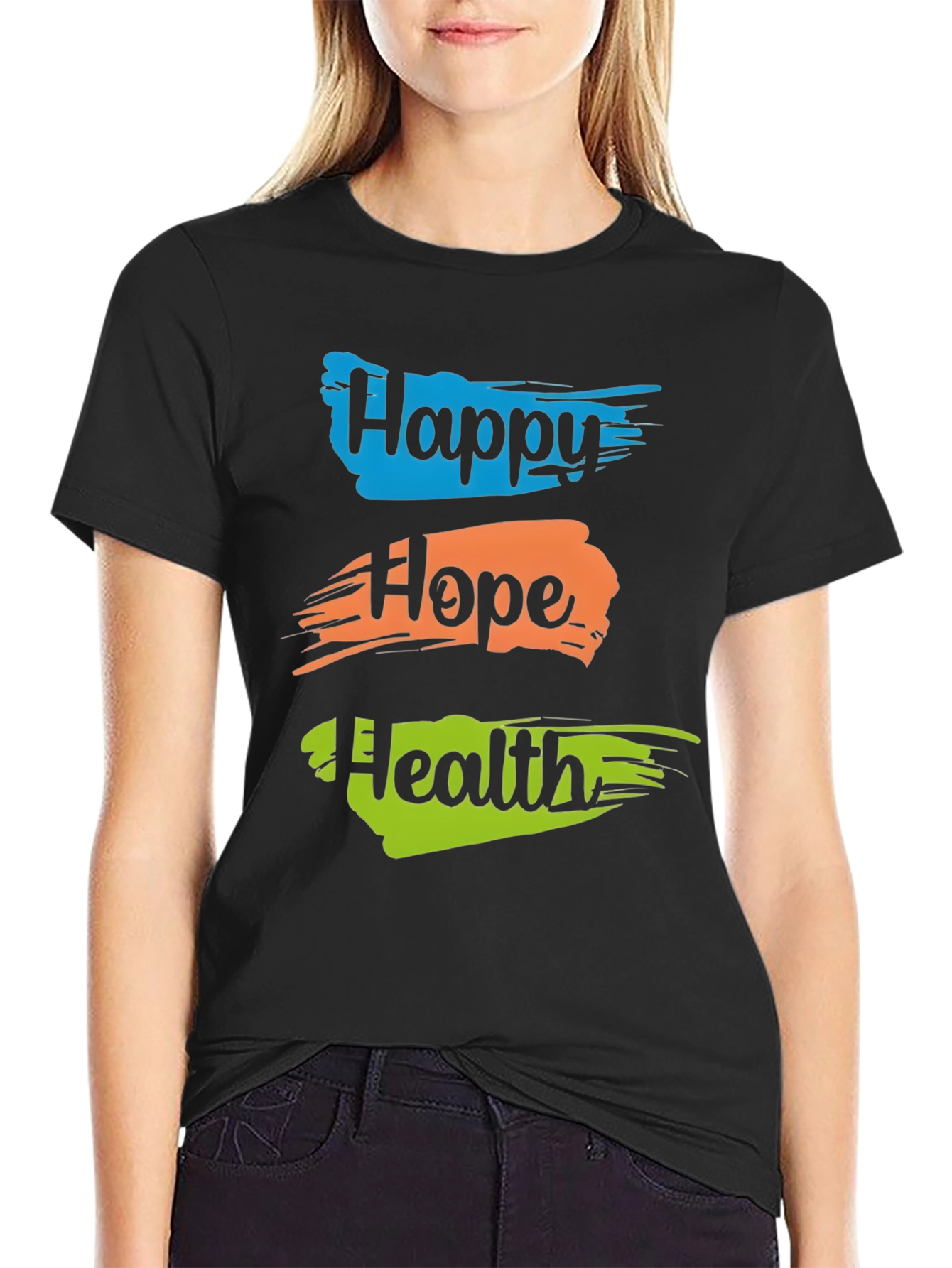 Happy Hope Health T-Shirt - Positive Vibes Tee