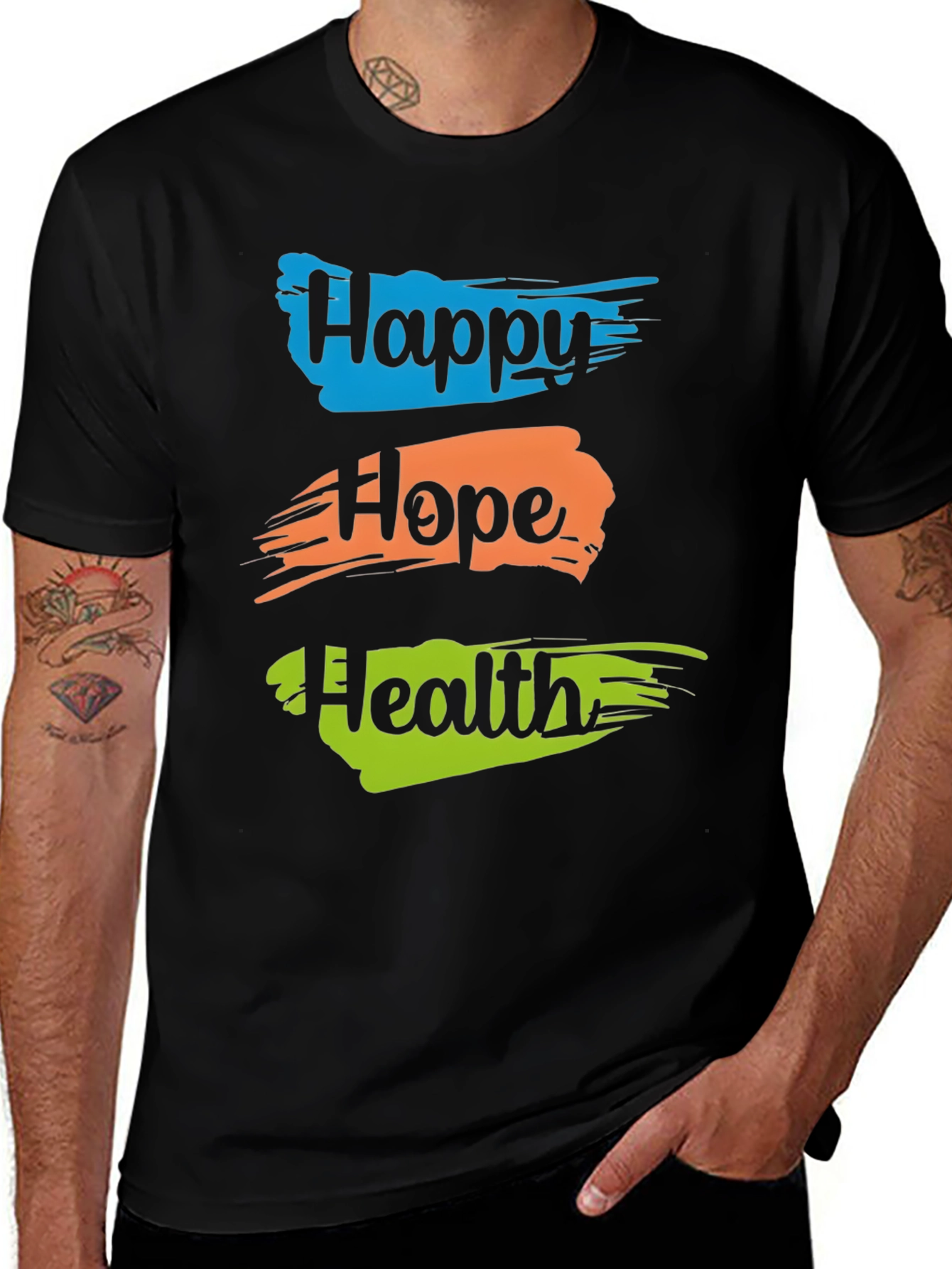 Happy Hope Health T-Shirt - Positive Vibes Tee