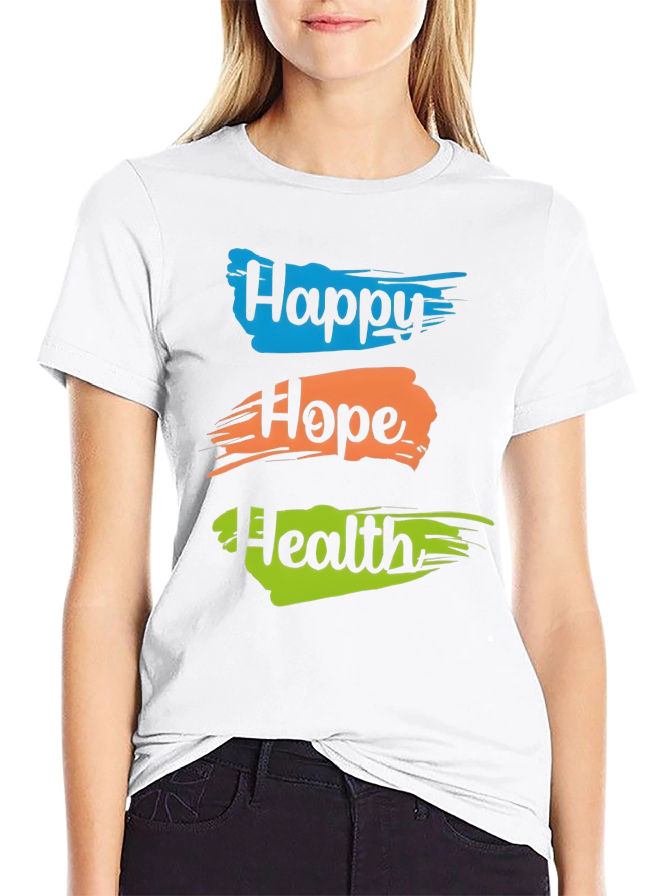 Happy Hope Health T-Shirt - Positive Vibes Tee