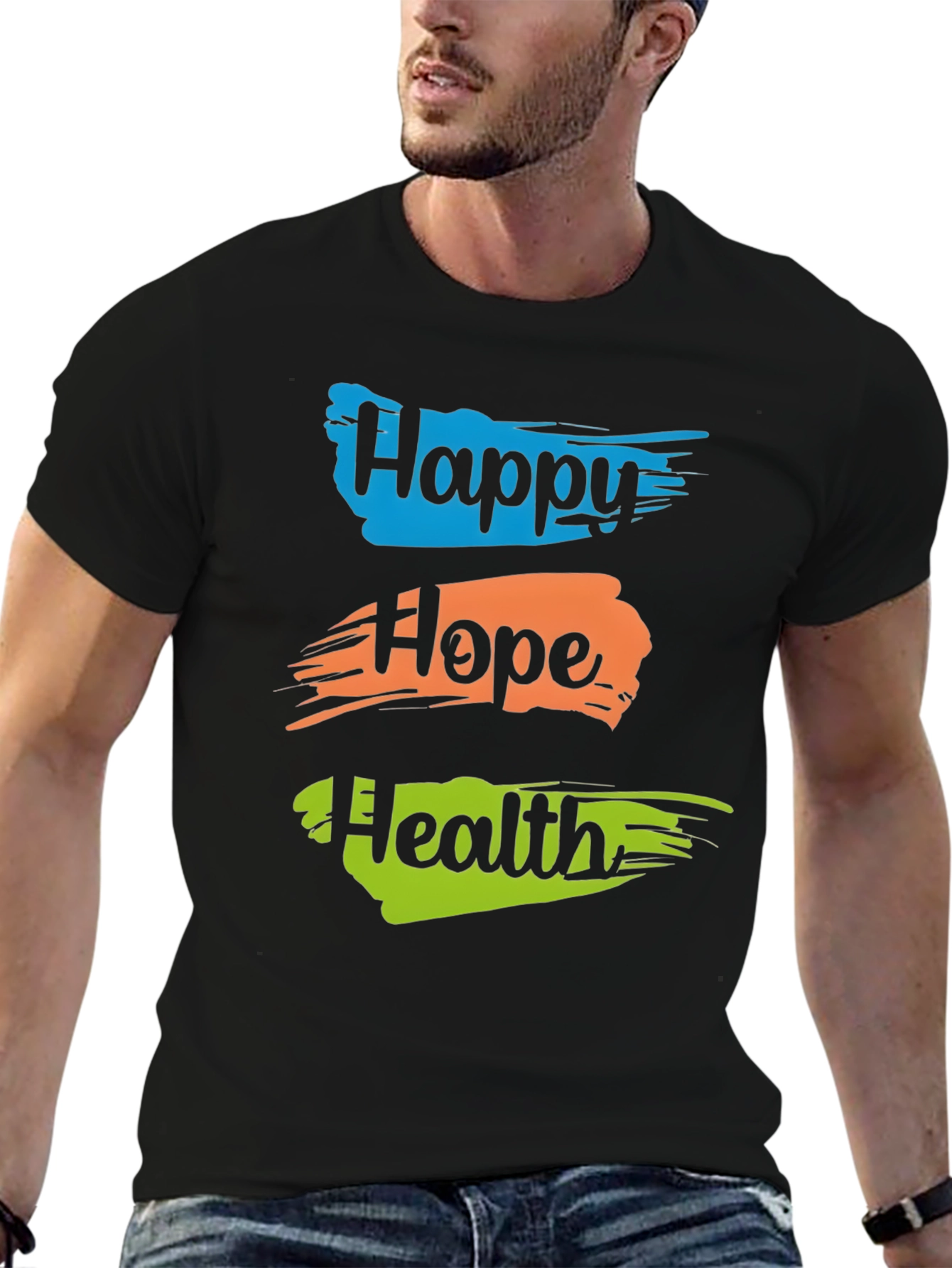 Happy Hope Health T-Shirt - Positive Vibes Tee