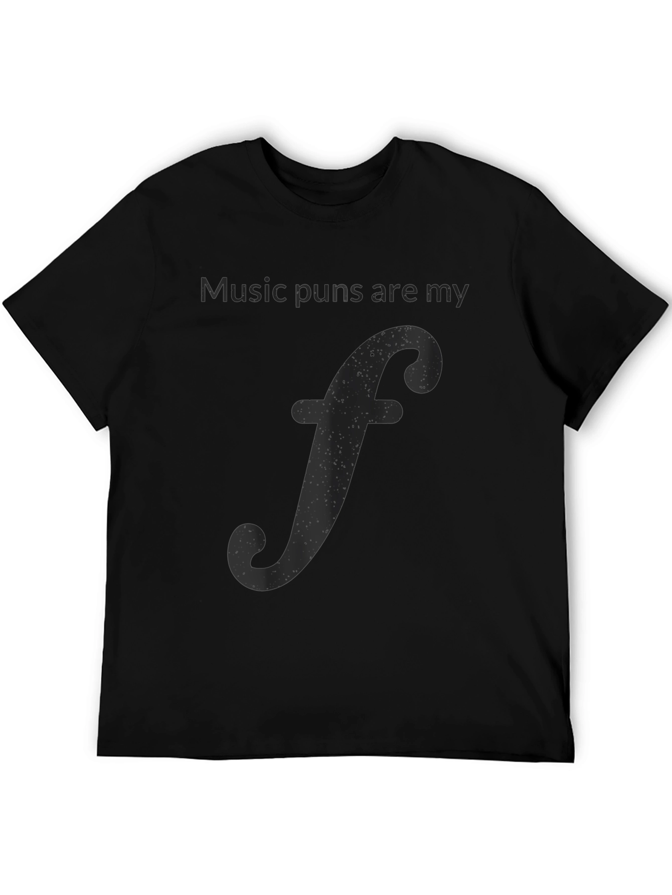 Music Pun T-Shirt - Funny Treble Clef Design