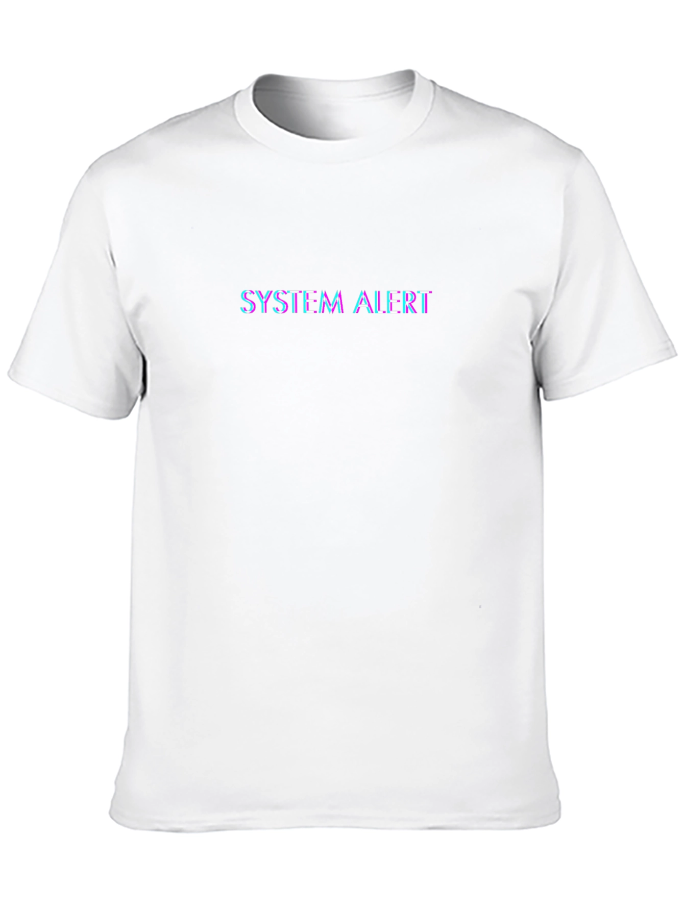 System Alert Black T-Shirt