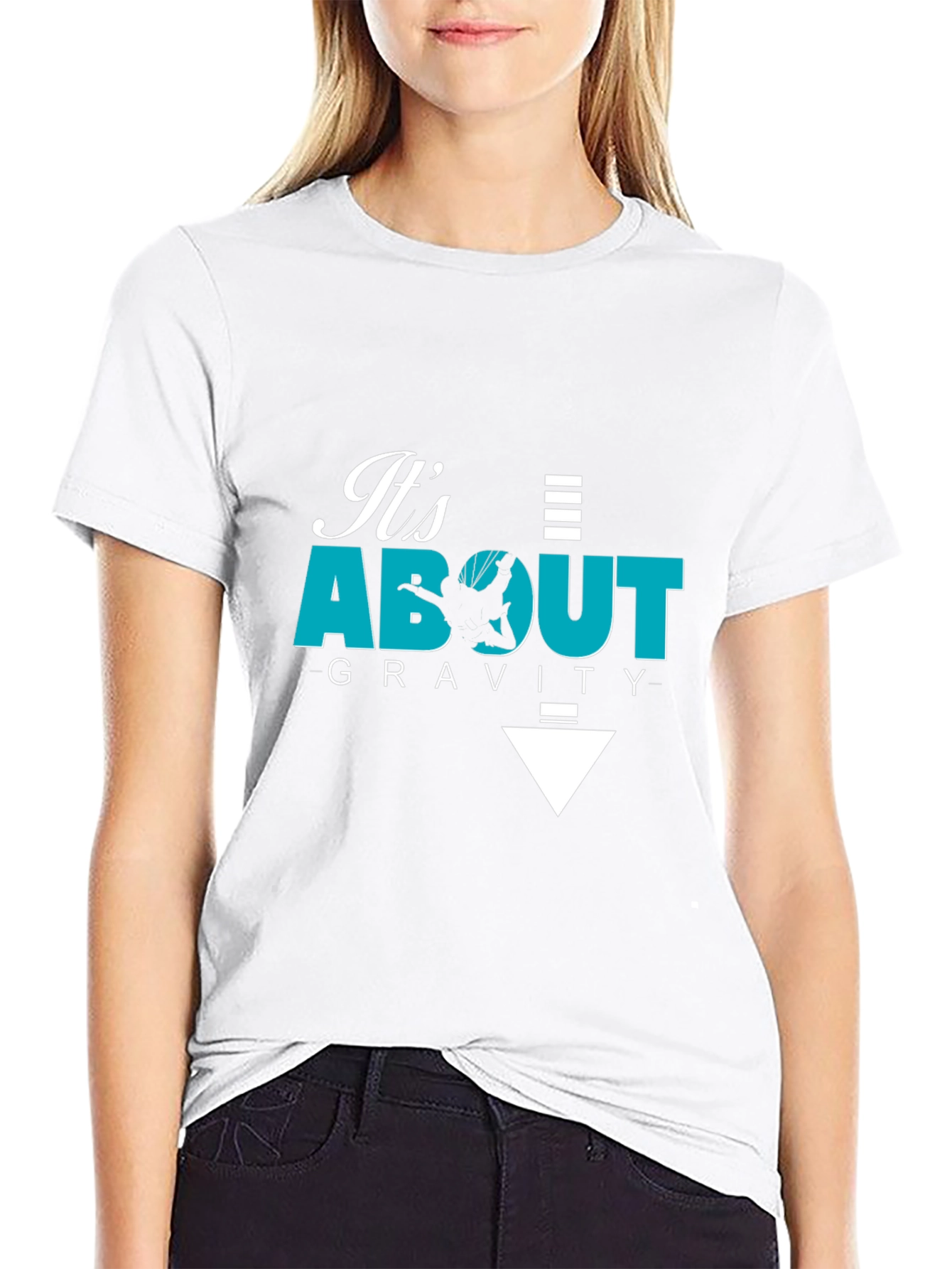 Its About Gravity - Black Graphic Tee