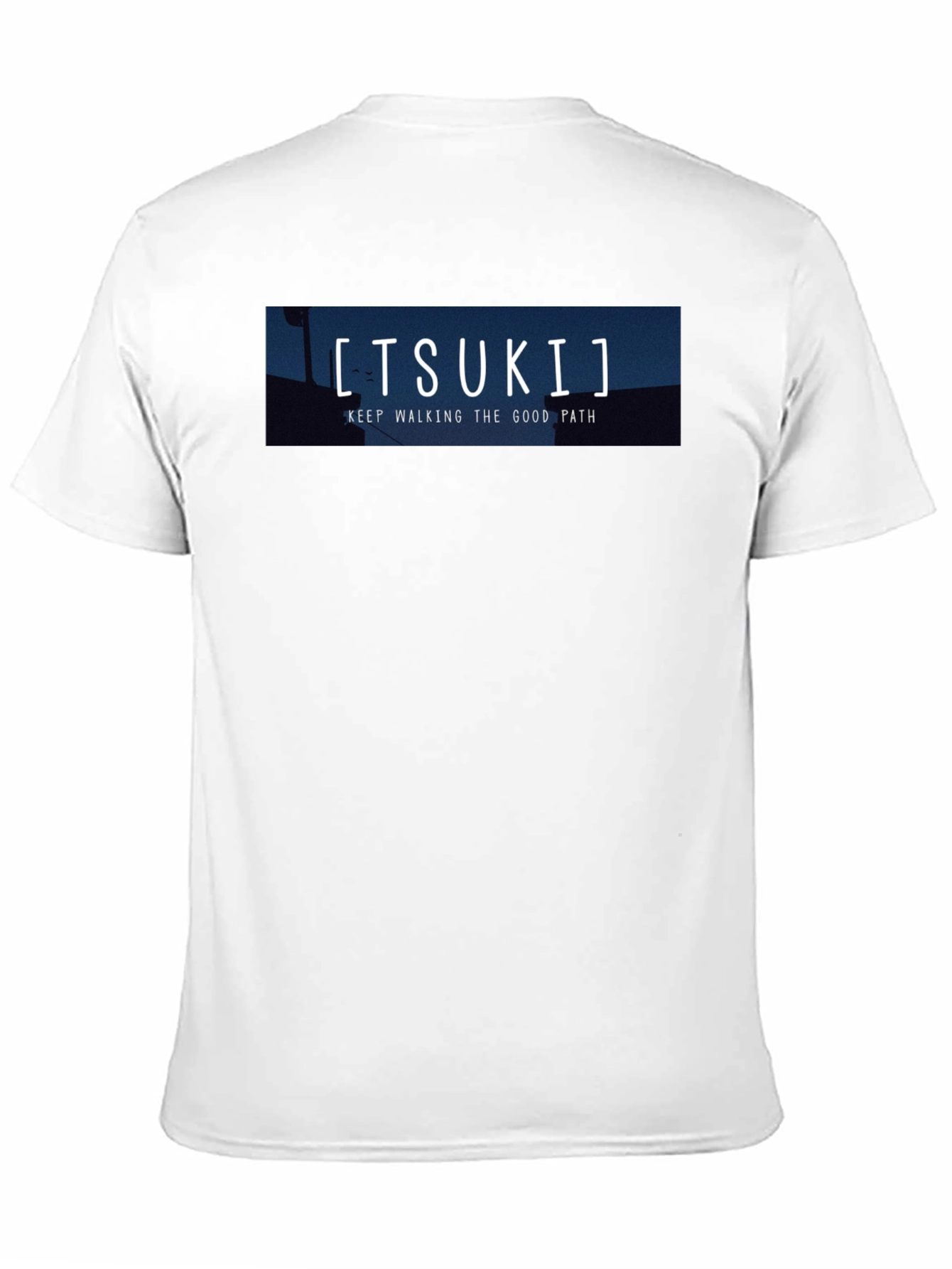 Tsuki Good Path Black Graphic Tee